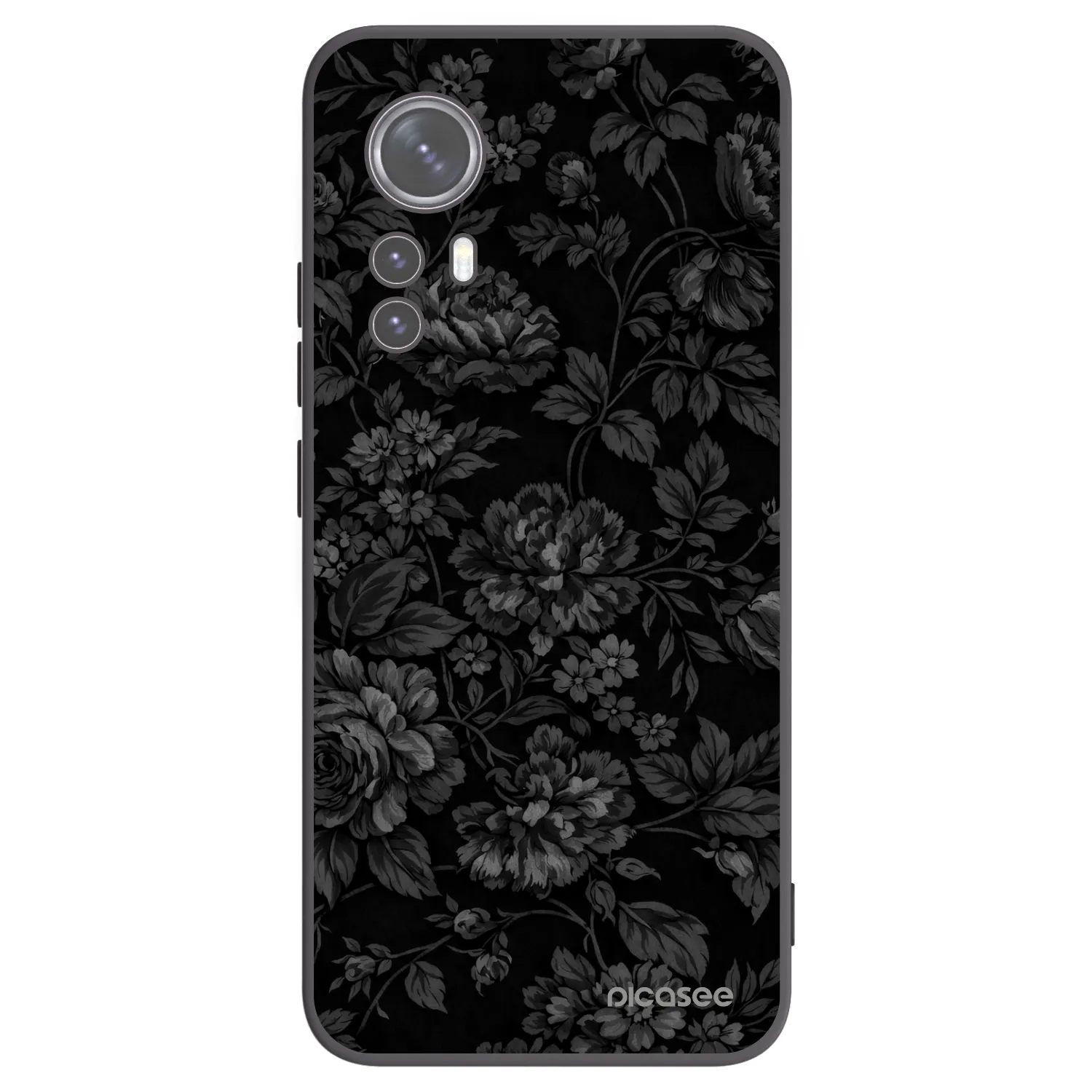 Picasee silikónový čierny obal pre Xiaomi 12X - Dark Romance