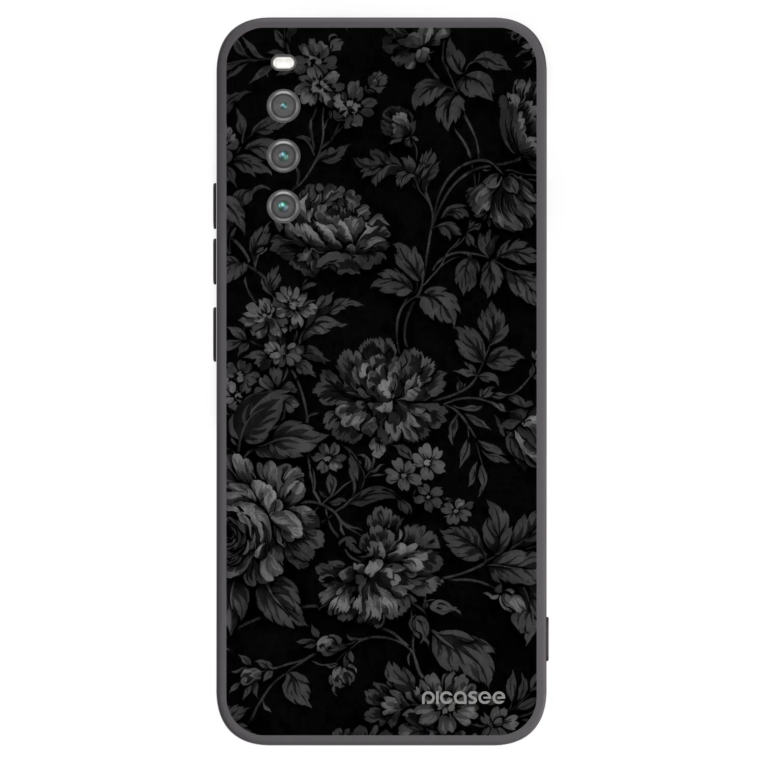 Picasee silikónový čierny obal pre Sony Xperia 10 IV 5G - Dark Romance