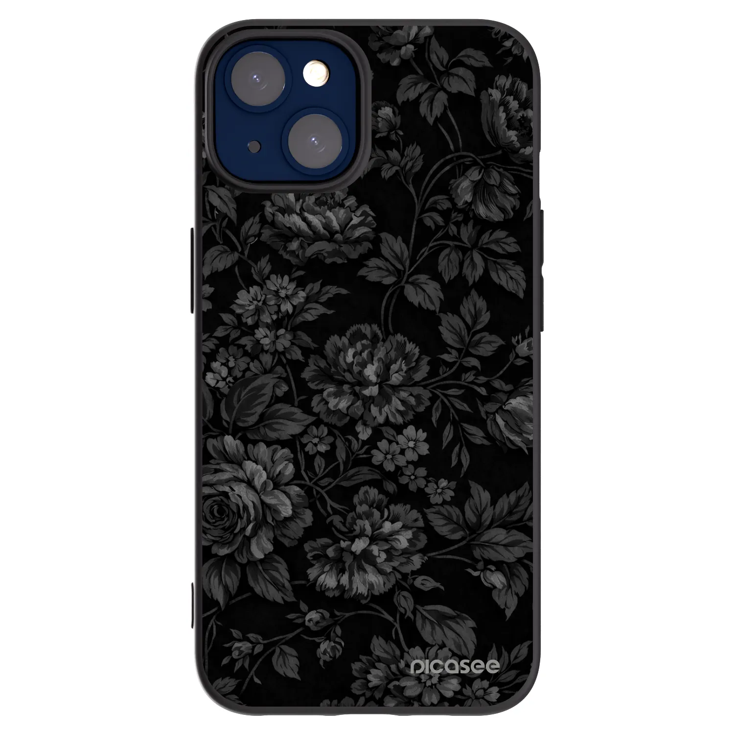 Silikónový čierny obal pre Apple iPhone 14 - Dark Romance