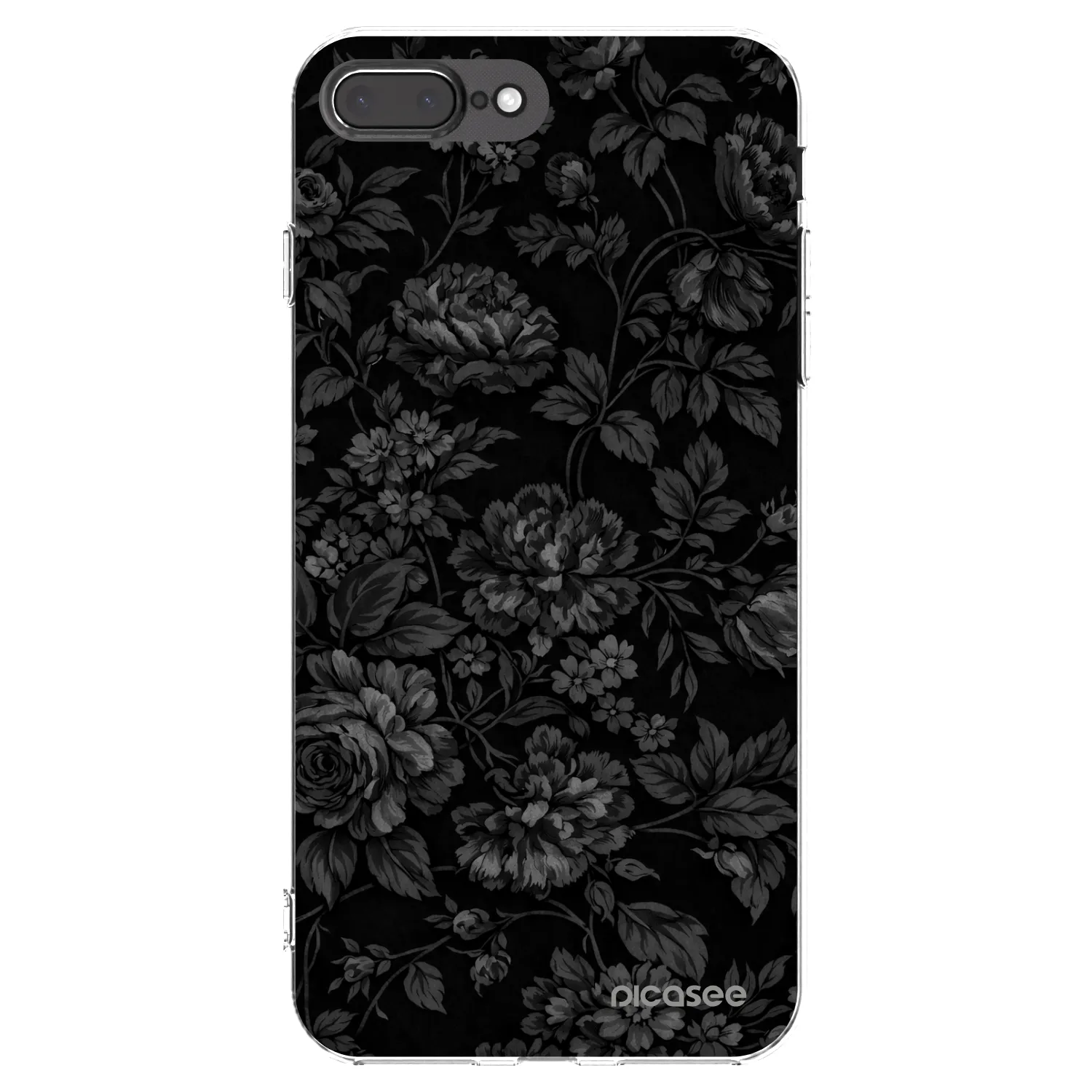 Picasee silikónový prehľadný obal pre Apple iPhone 8 Plus - Dark Romance