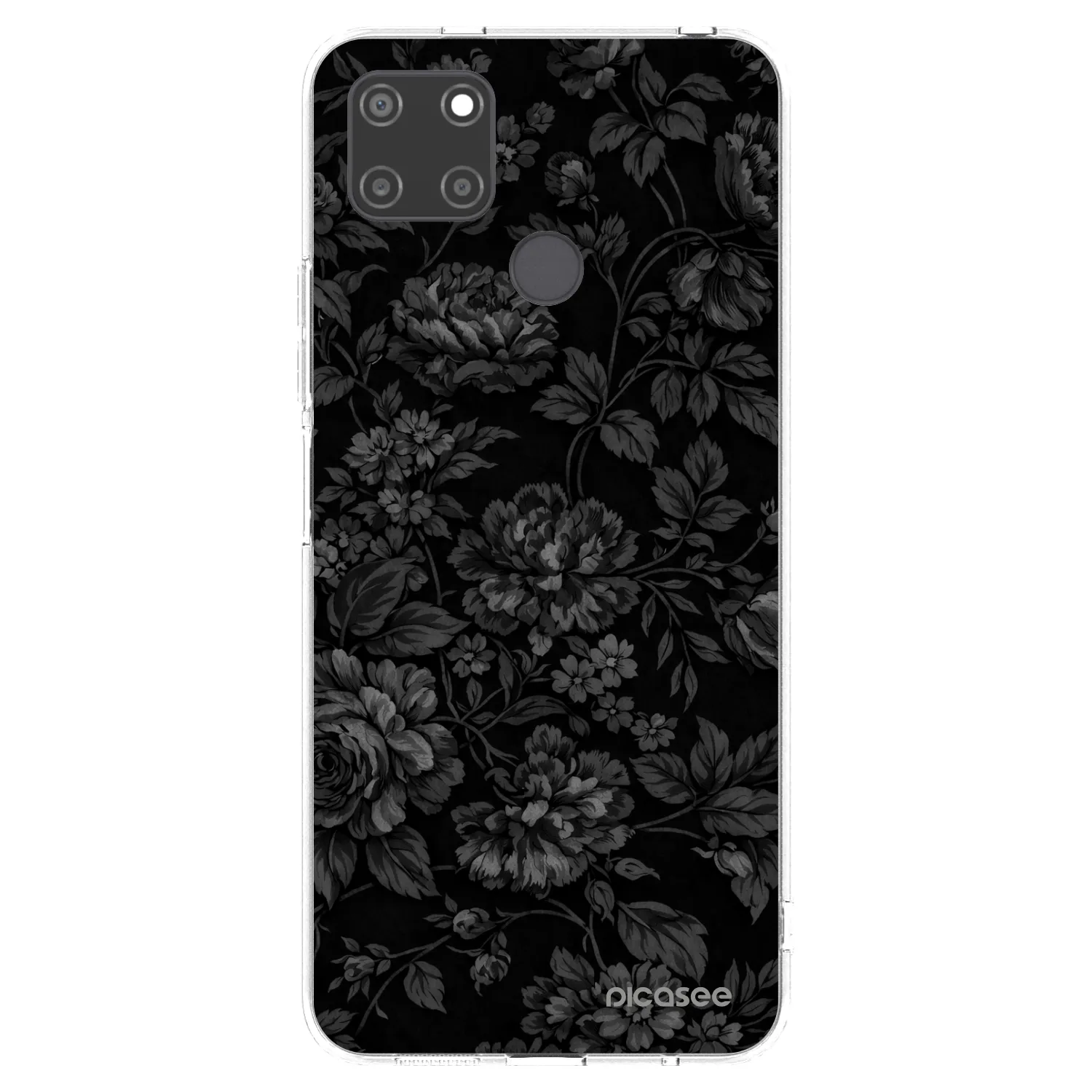 Picasee silikónový prehľadný obal pre Realme C21Y - Dark Romance