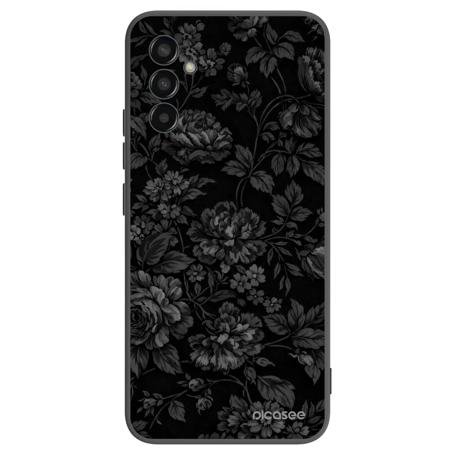 Picasee silikónový čierny obal pre Samsung Galaxy M13 M135F - Dark Romance