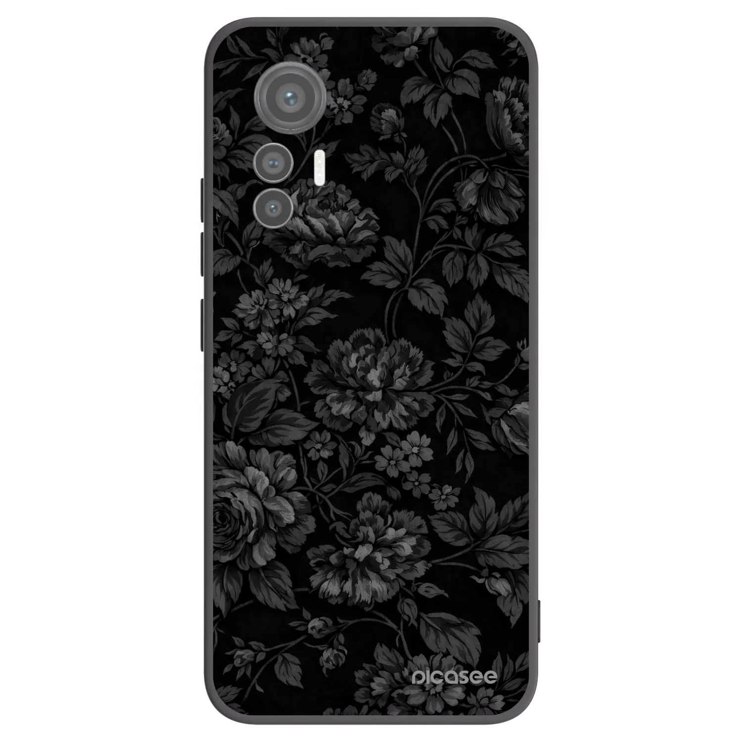 Picasee silikónový čierny obal pre Xiaomi 12 Lite - Dark Romance