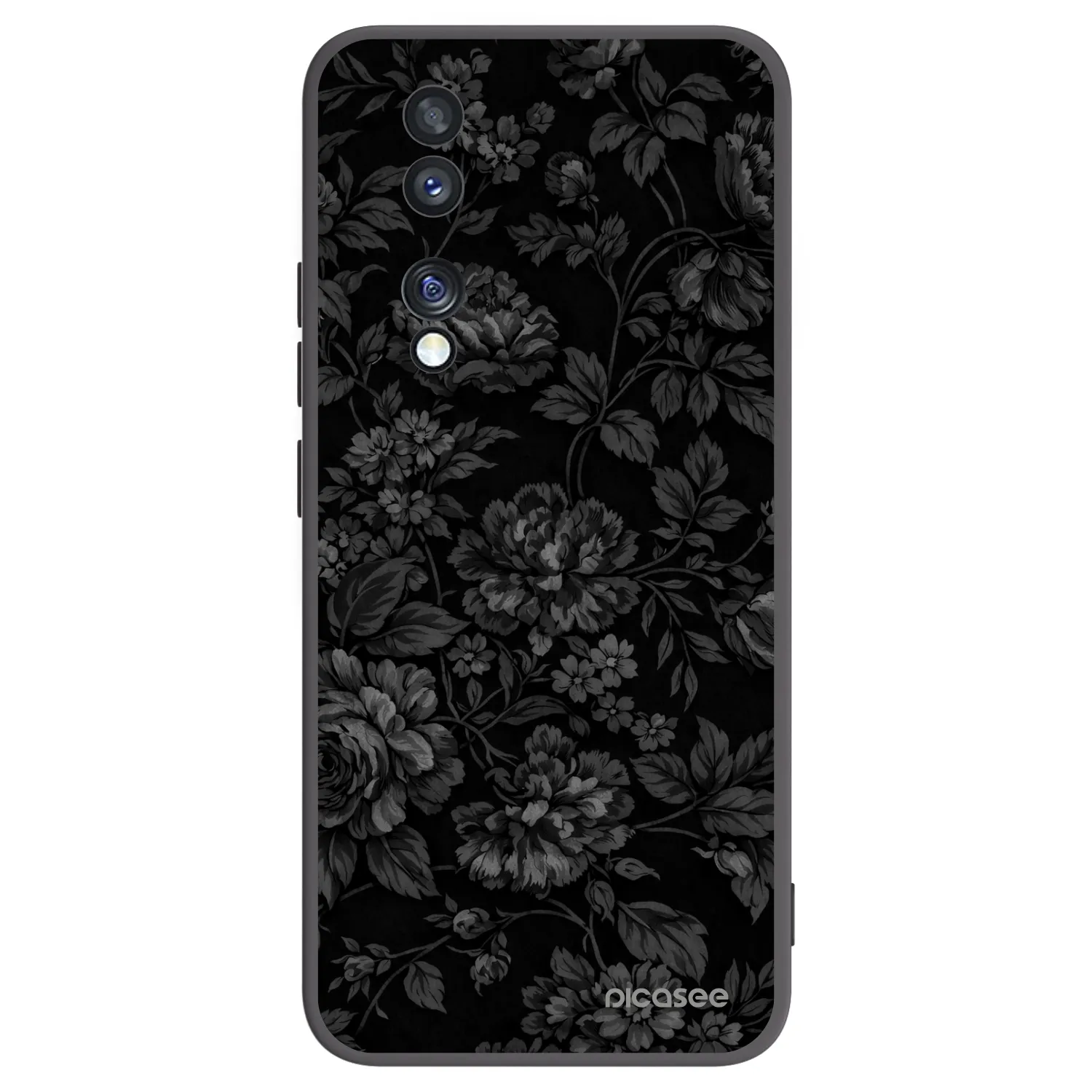Picasee silikónový čierny obal pre Honor 70 - Dark Romance