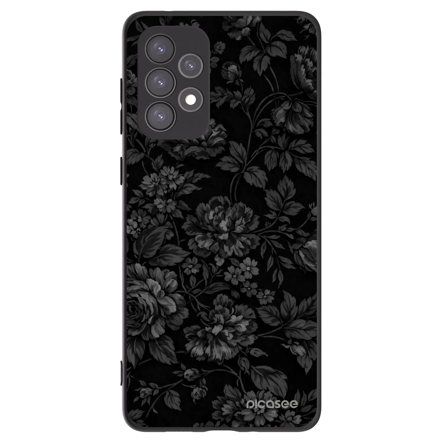 Picasee silikónový čierny obal pre Samsung Galaxy A73 5G - Dark Romance