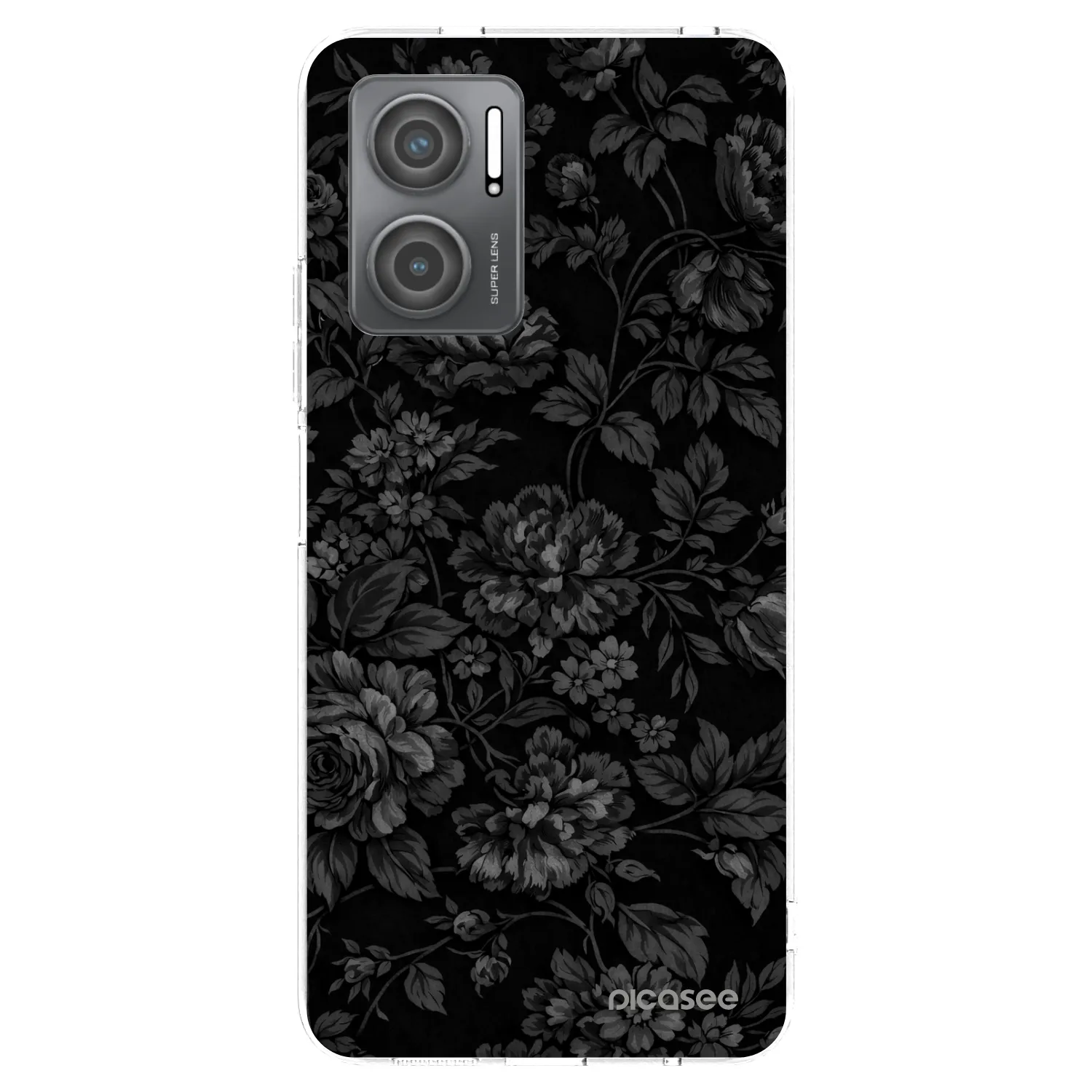 Silikónový prehľadný obal pre Xiaomi Redmi 10 5G - Dark Romance