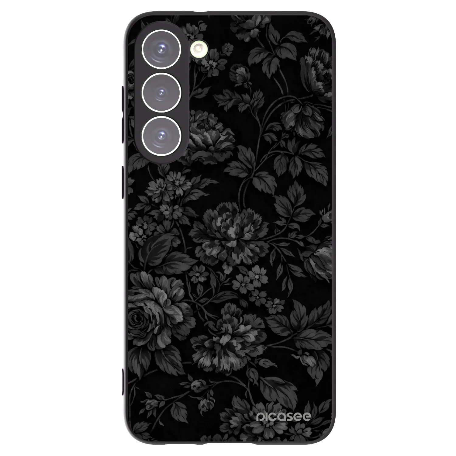 Picasee silikónový čierny obal pre Samsung Galaxy S23+ 5G - Dark Romance