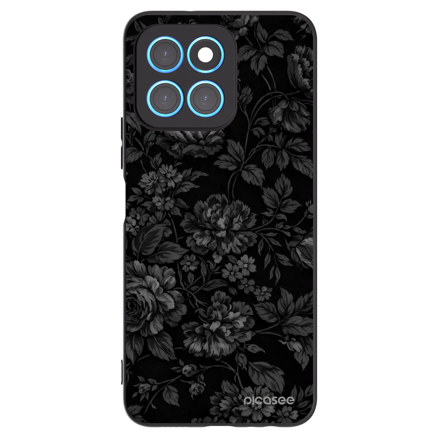 Picasee silikónový čierny obal pre Honor X6 - Dark Romance