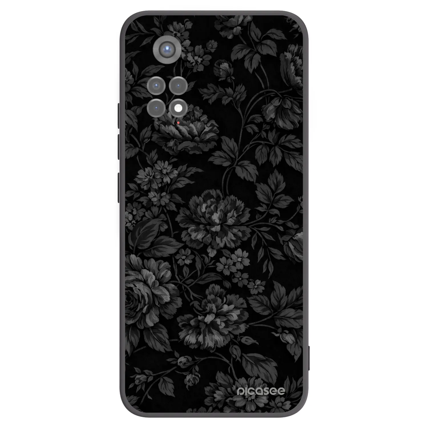 Picasee silikónový čierny obal pre Xiaomi Redmi Note 11S 5G - Dark Romance