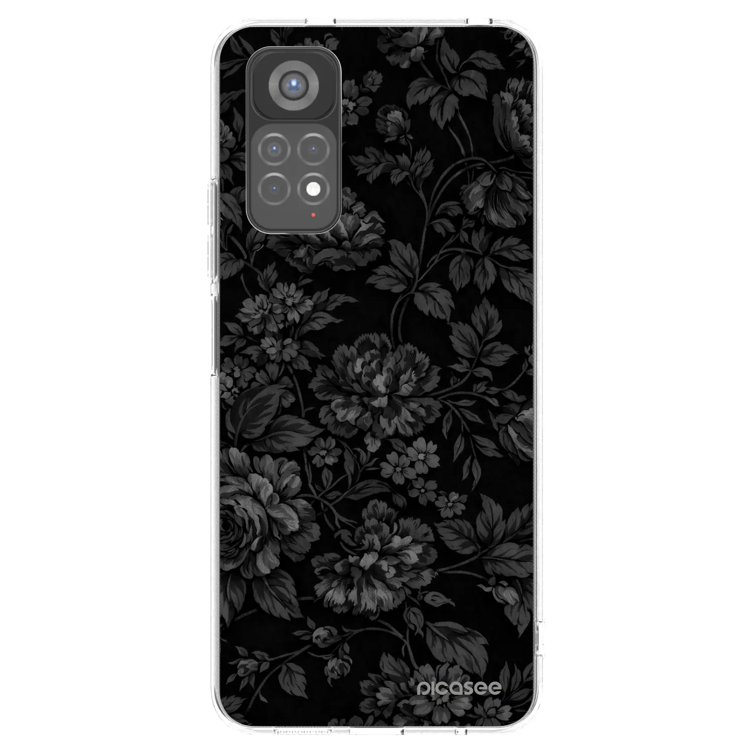 Picasee silikónový prehľadný obal pre Xiaomi Redmi Note 11S 5G - Dark Romance