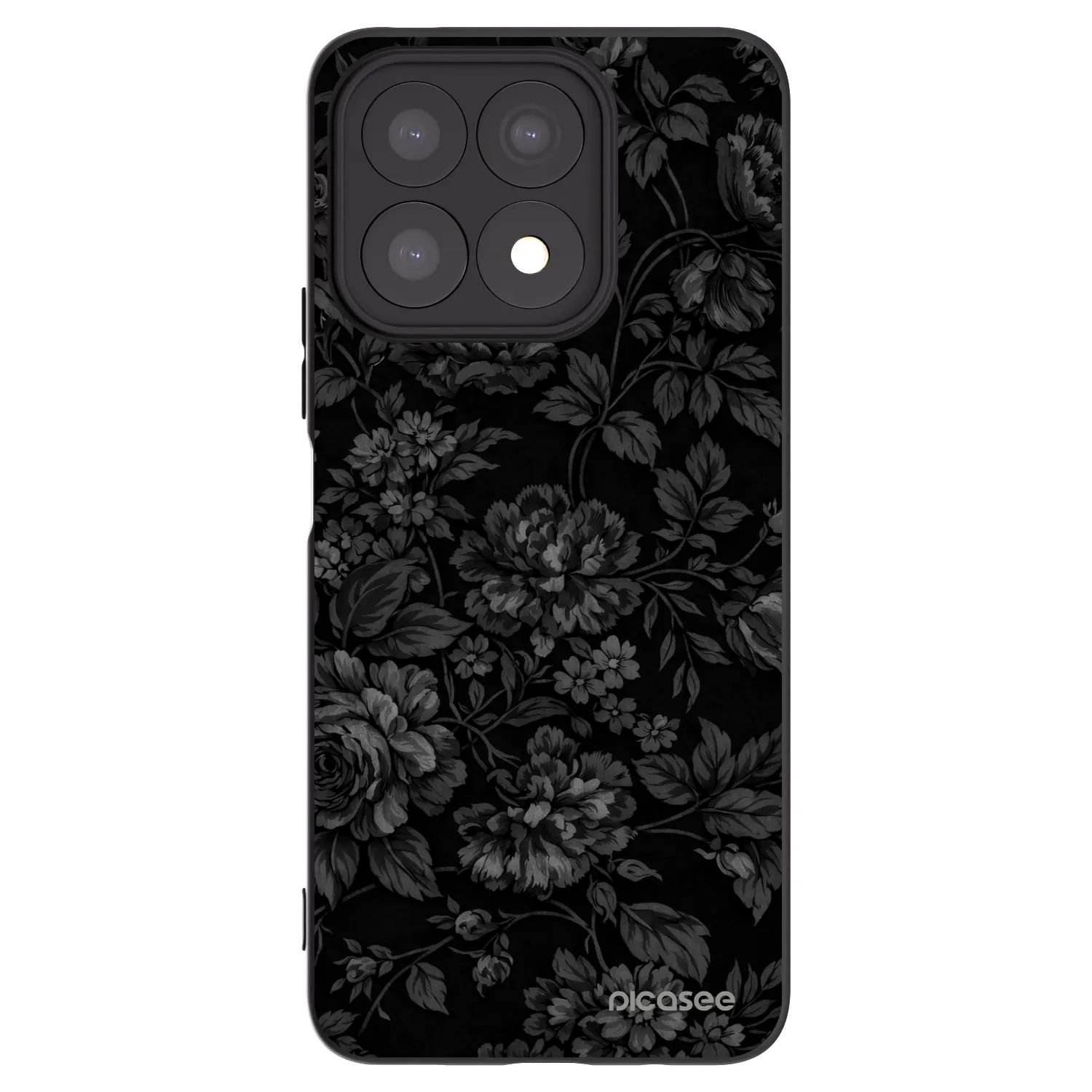 Picasee silikónový čierny obal pre Honor X8a - Dark Romance