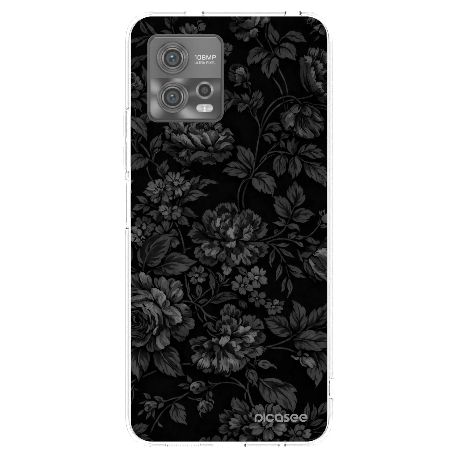 Picasee silikónový prehľadný obal pre Motorola Moto G72 - Dark Romance
