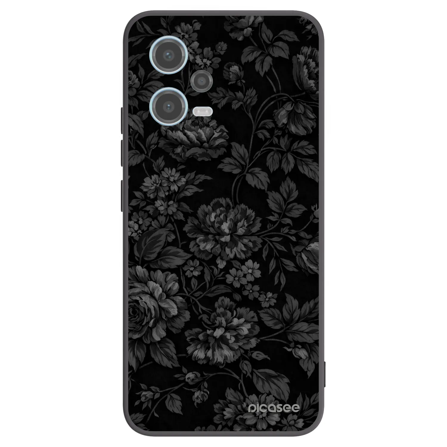 Picasee silikónový čierny obal pre Xiaomi Redmi Note 12 5G - Dark Romance