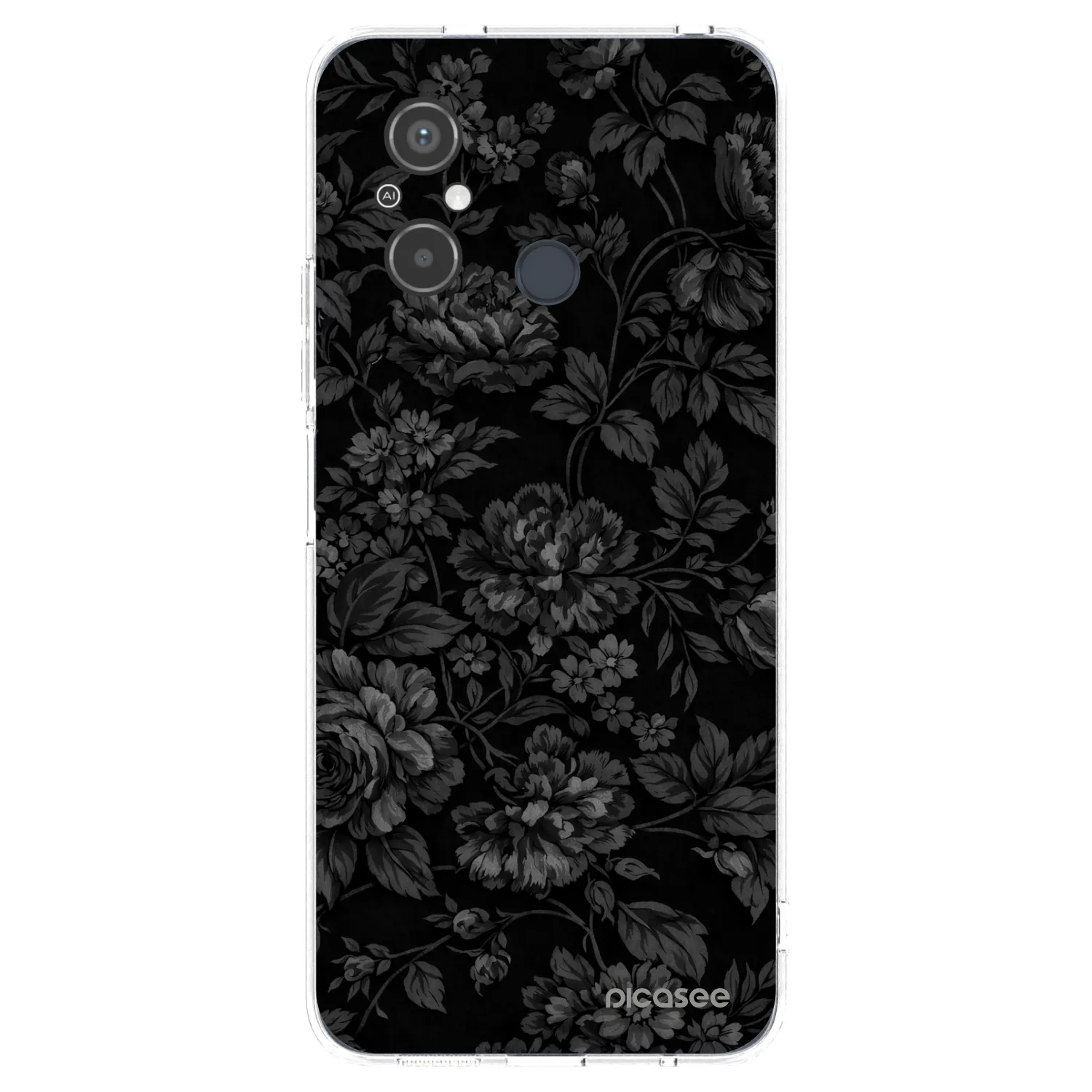 Silikónový prehľadný obal pre Xiaomi Redmi 12C - Dark Romance