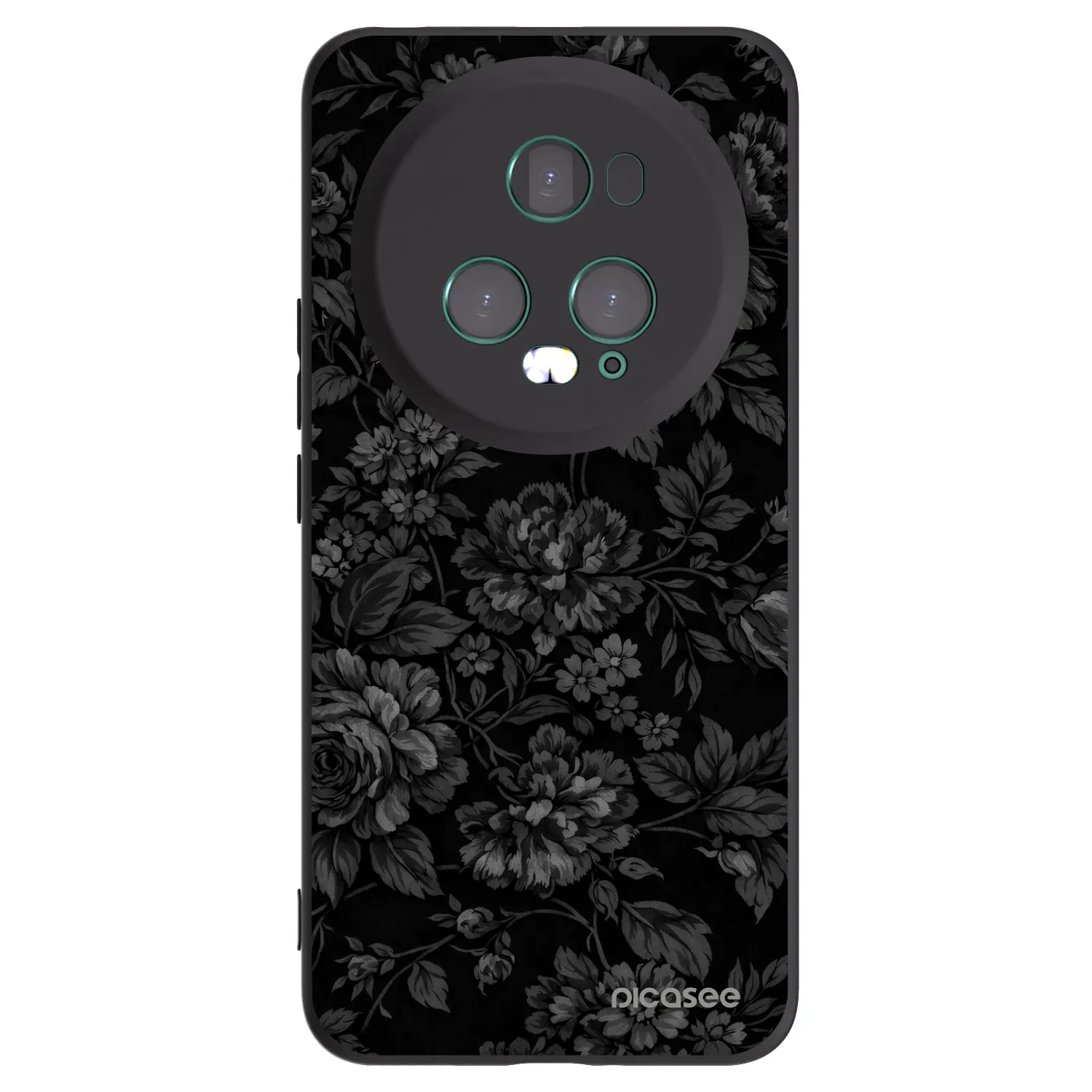 Picasee silikónový čierny obal pre Honor Magic5 Pro - Dark Romance
