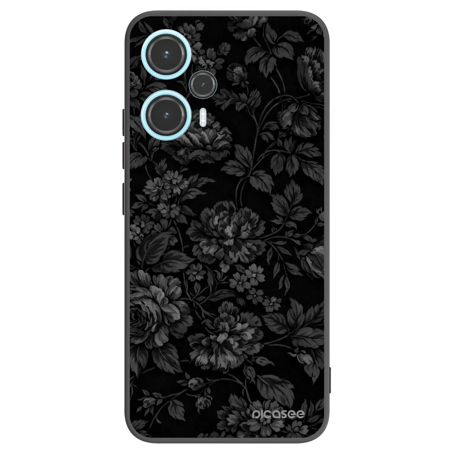 Picasee silikónový čierny obal pre Xiaomi Poco F5 - Dark Romance