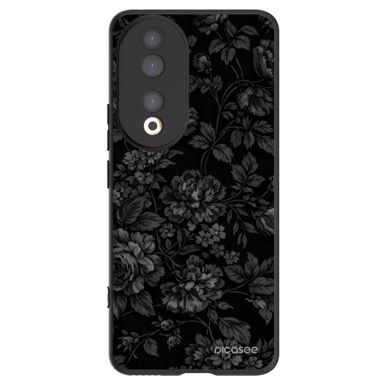 Picasee silikónový čierny obal pre Honor 90 5G - Dark Romance