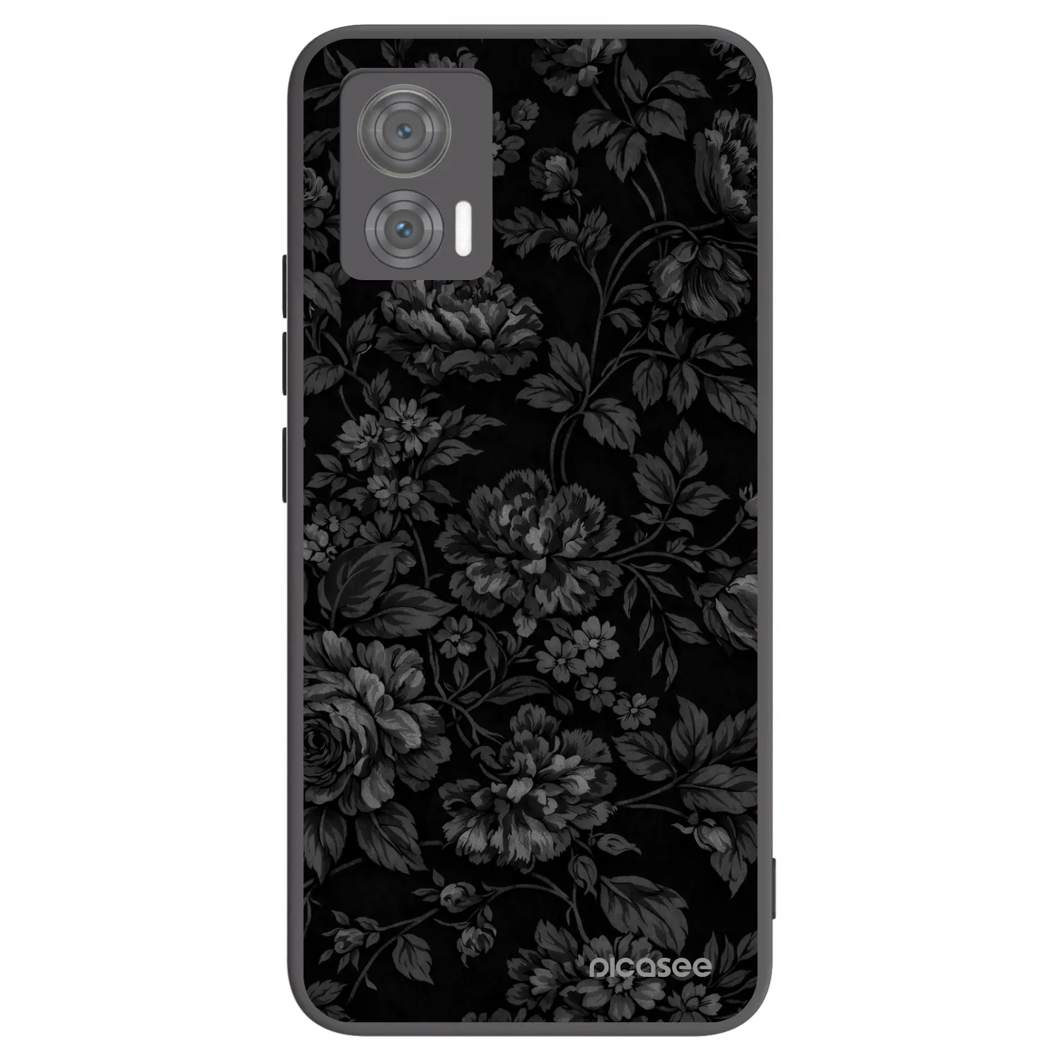Picasee silikónový čierny obal pre Motorola Edge 30 Neo - Dark Romance