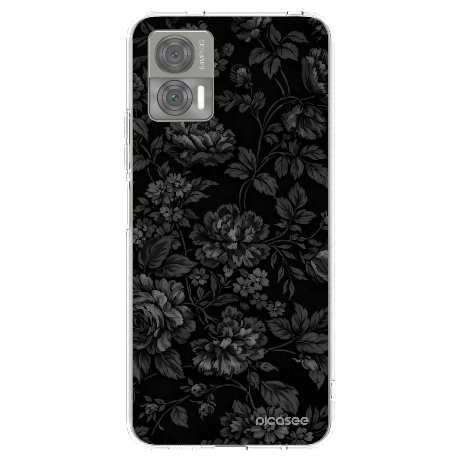 Picasee silikónový prehľadný obal pre Motorola Edge 30 Neo - Dark Romance
