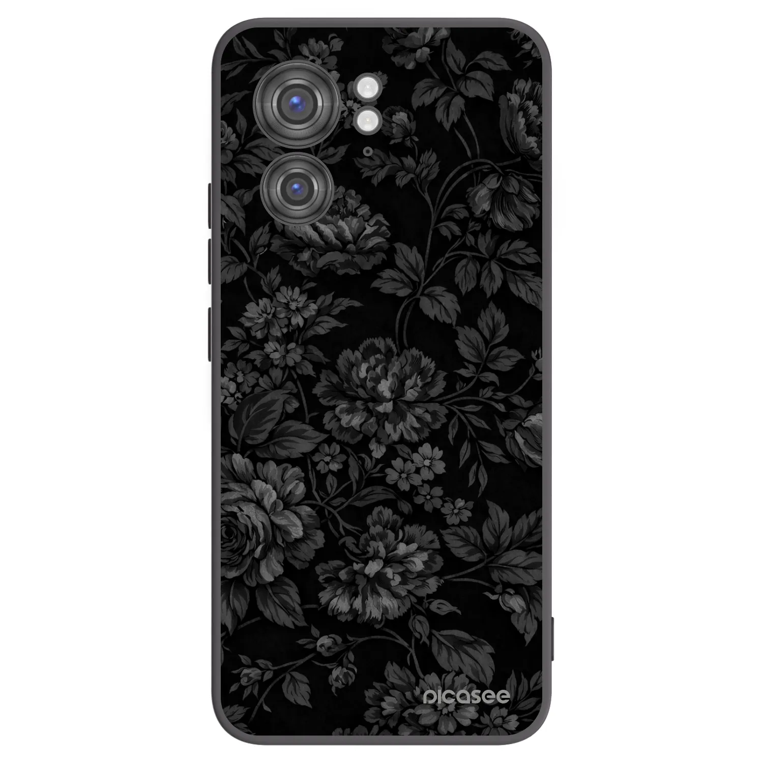 Picasee silikónový čierny obal pre Motorola Edge 40 - Dark Romance