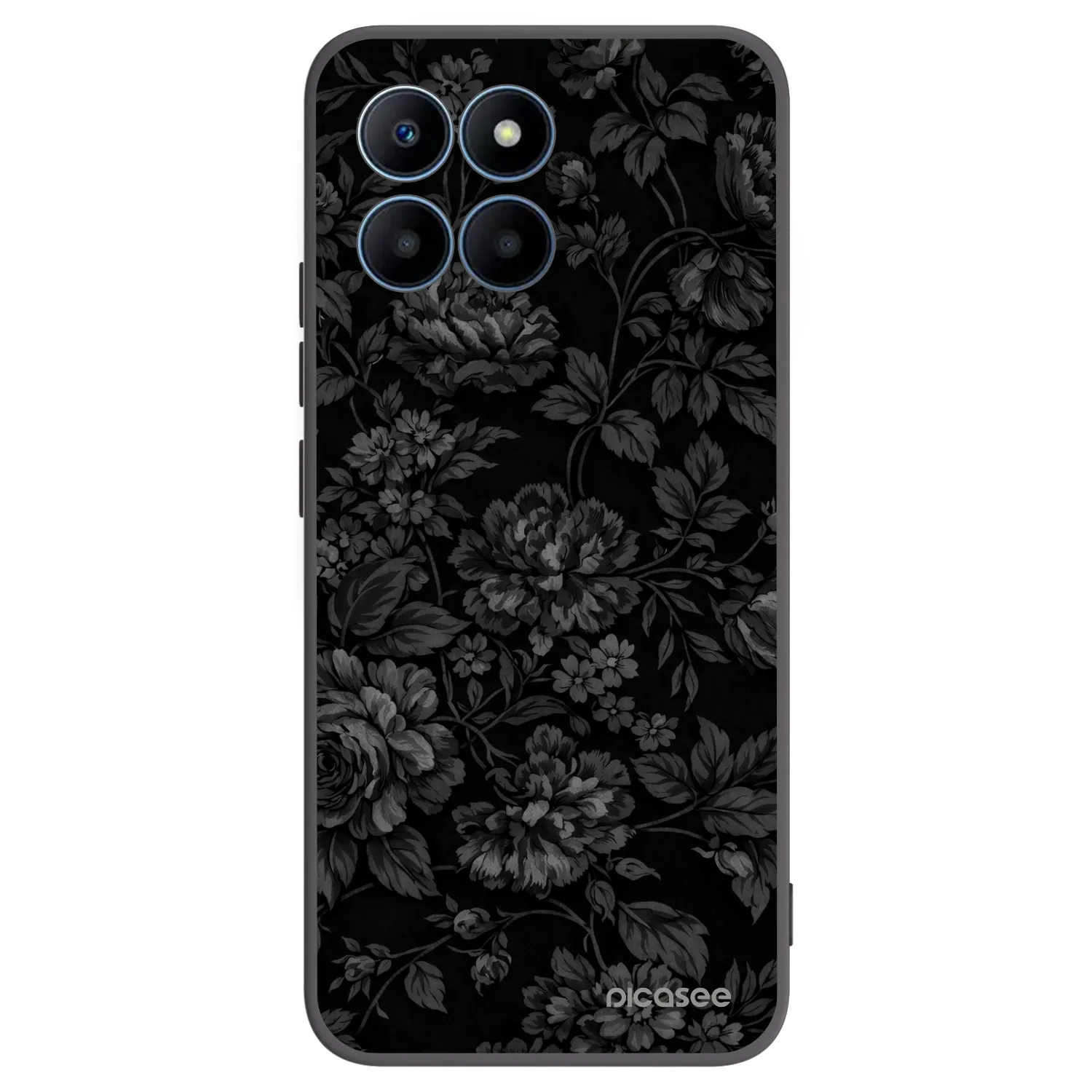 Picasee silikónový čierny obal pre Honor 70 Lite - Dark Romance