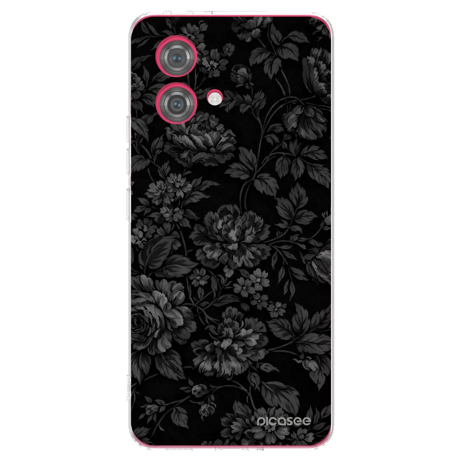Silikónový prehľadný obal pre Motorola Moto G84 5G - Dark Romance