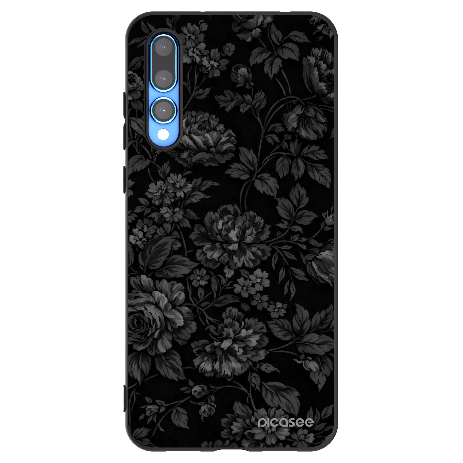 Picasee silikónový čierny obal pre Huawei P20 Pro - Dark Romance