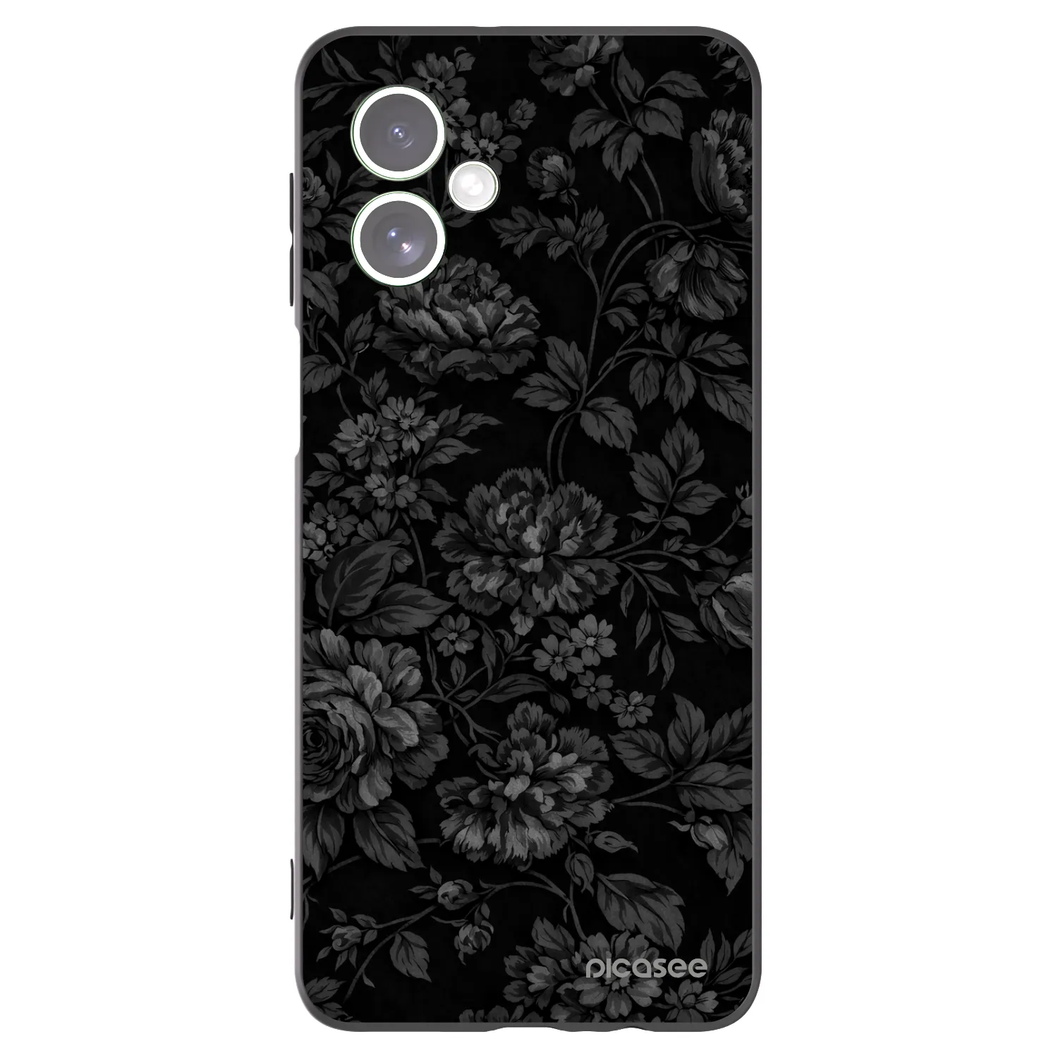 Silikónový čierny obal pre Motorola Moto G54 5G - Dark Romance