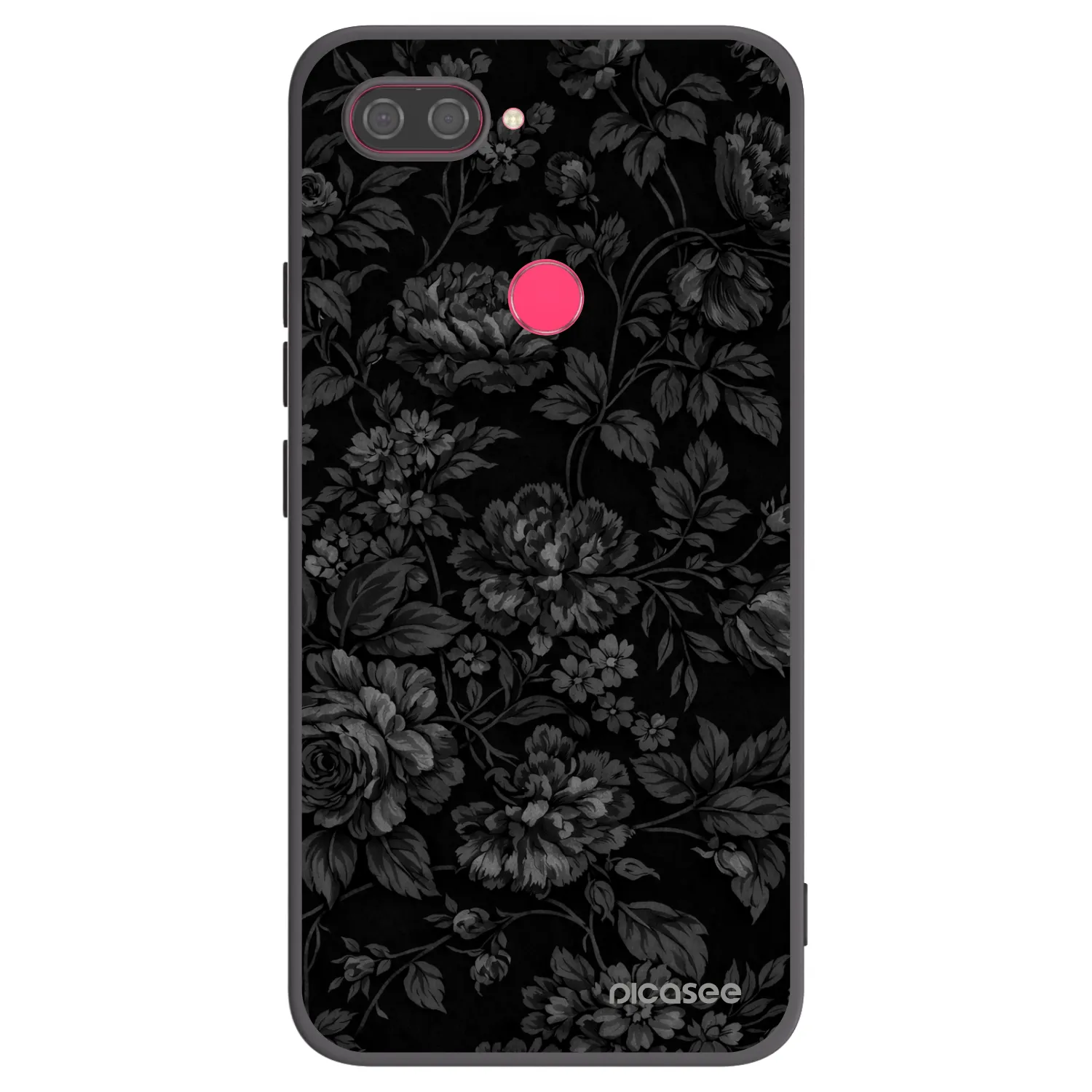 Picasee silikónový čierny obal pre Xiaomi Mi 8 Lite - Dark Romance
