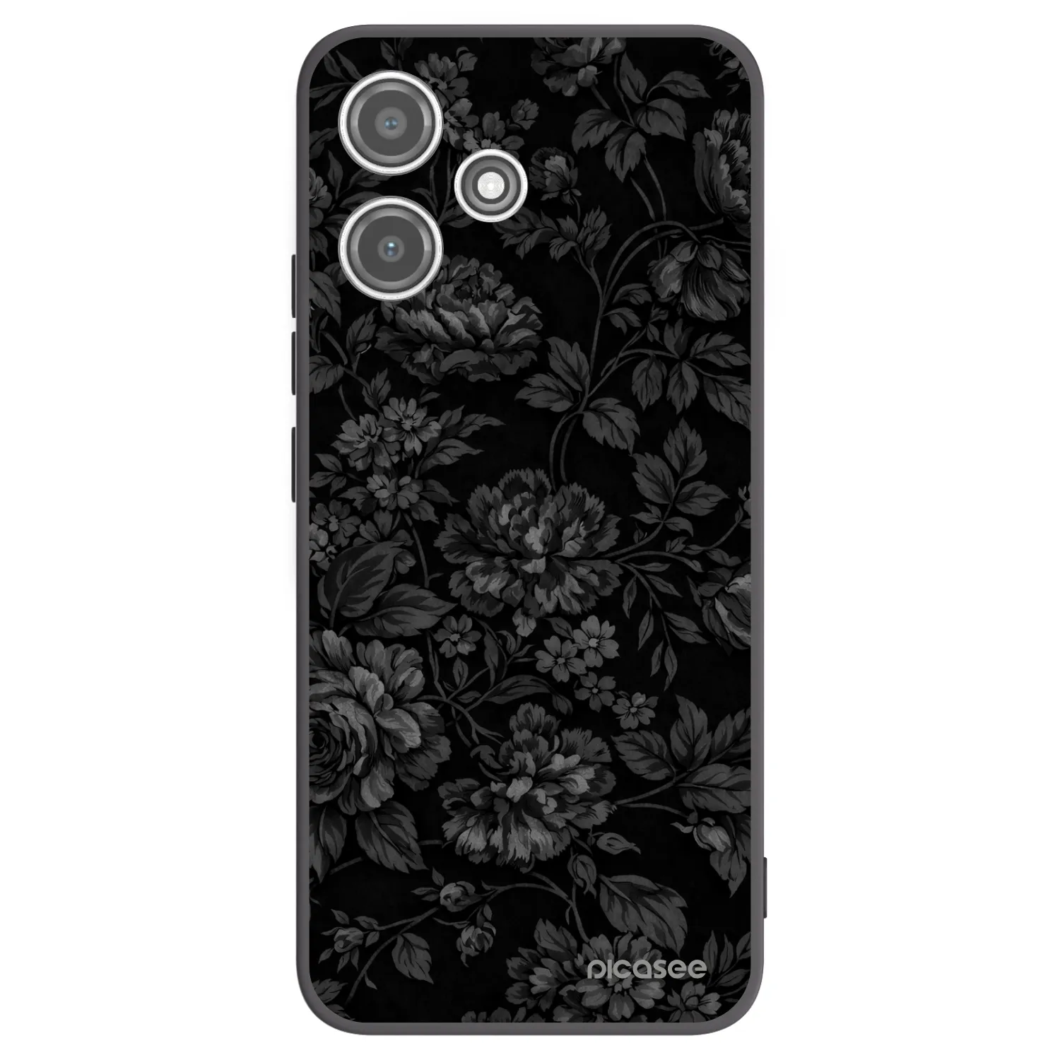 Picasee silikónový čierny obal pre Xiaomi Redmi 12 5G - Dark Romance