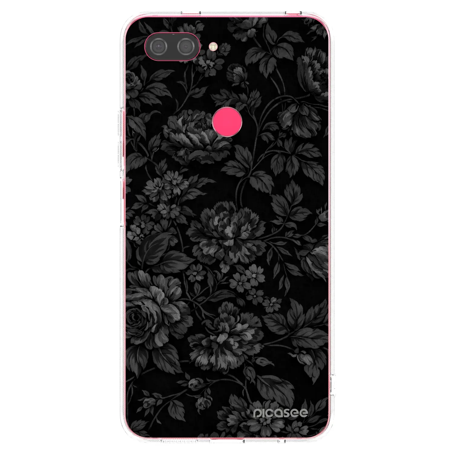 Picasee silikónový prehľadný obal pre Xiaomi Mi 8 Lite - Dark Romance