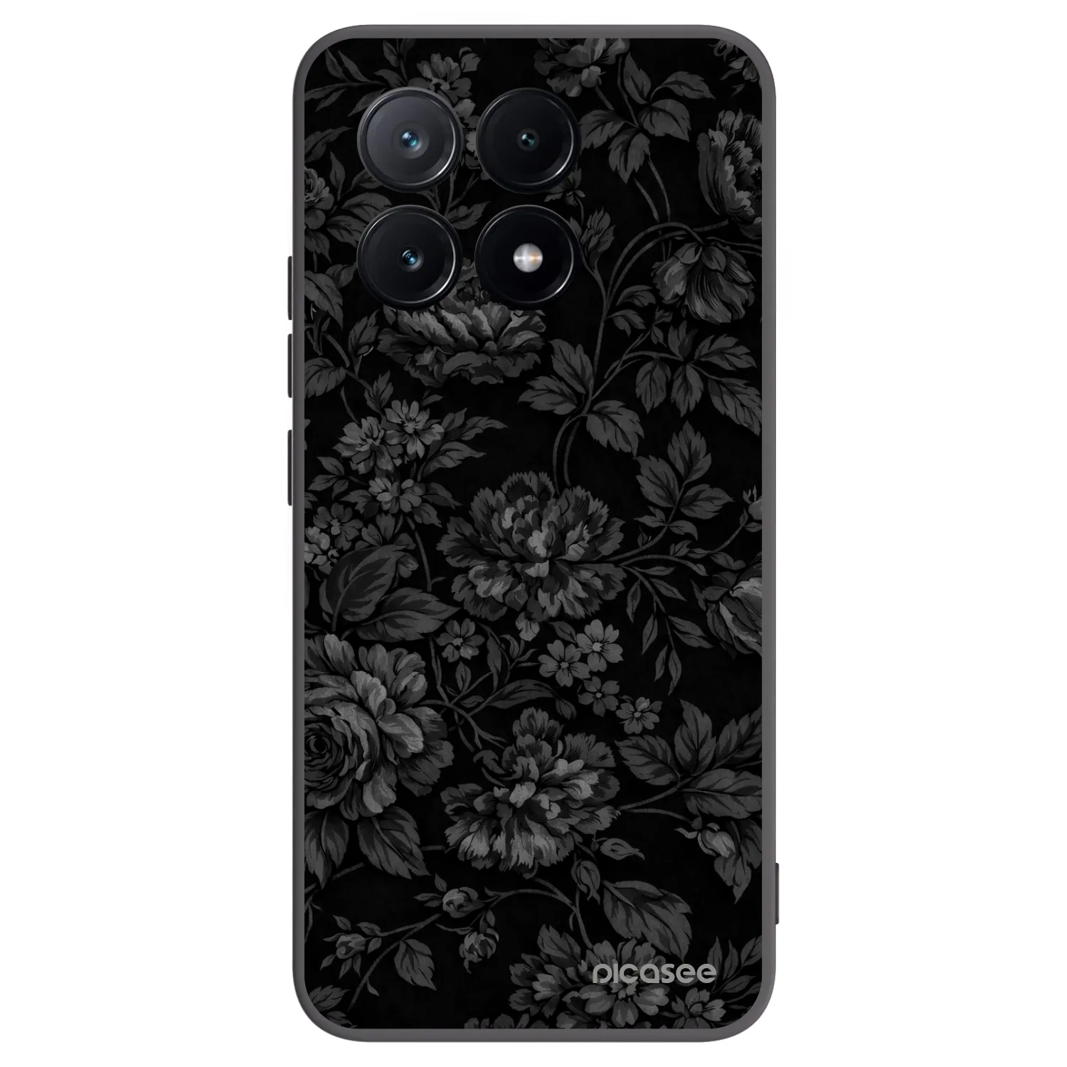 Picasee silikónový čierny obal pre Xiaomi Poco X6 Pro - Dark Romance