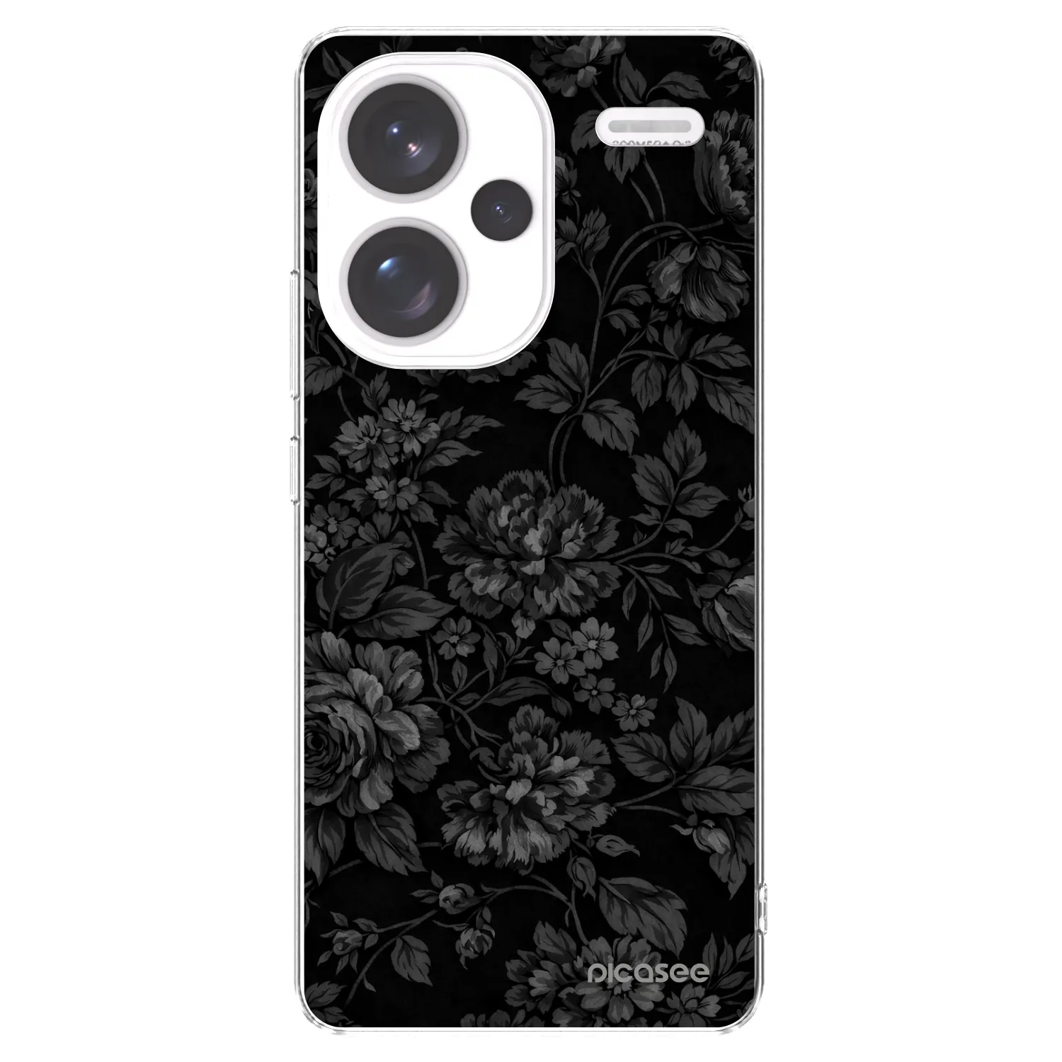 Silikónový prehľadný obal pre Xiaomi Redmi Note 13 Pro+ 5G - Dark Romance