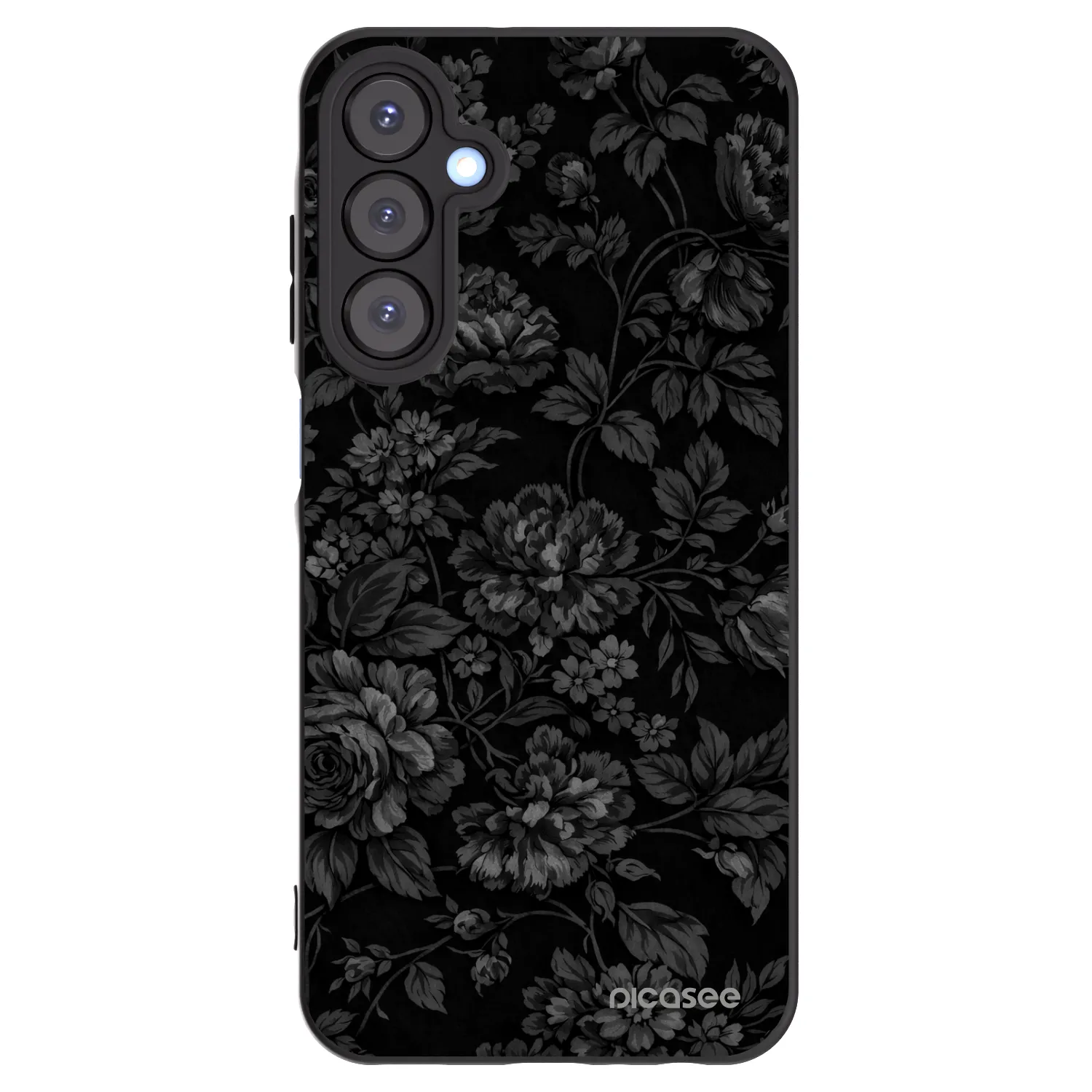 Picasee silikónový čierny obal pre Samsung Galaxy A25 A256B 5G - Dark Romance