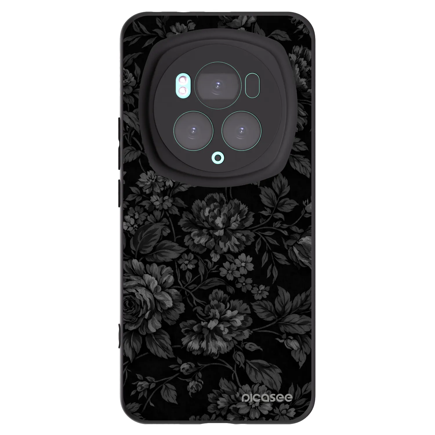 Picasee silikónový čierny obal pre Honor Magic6 Pro - Dark Romance