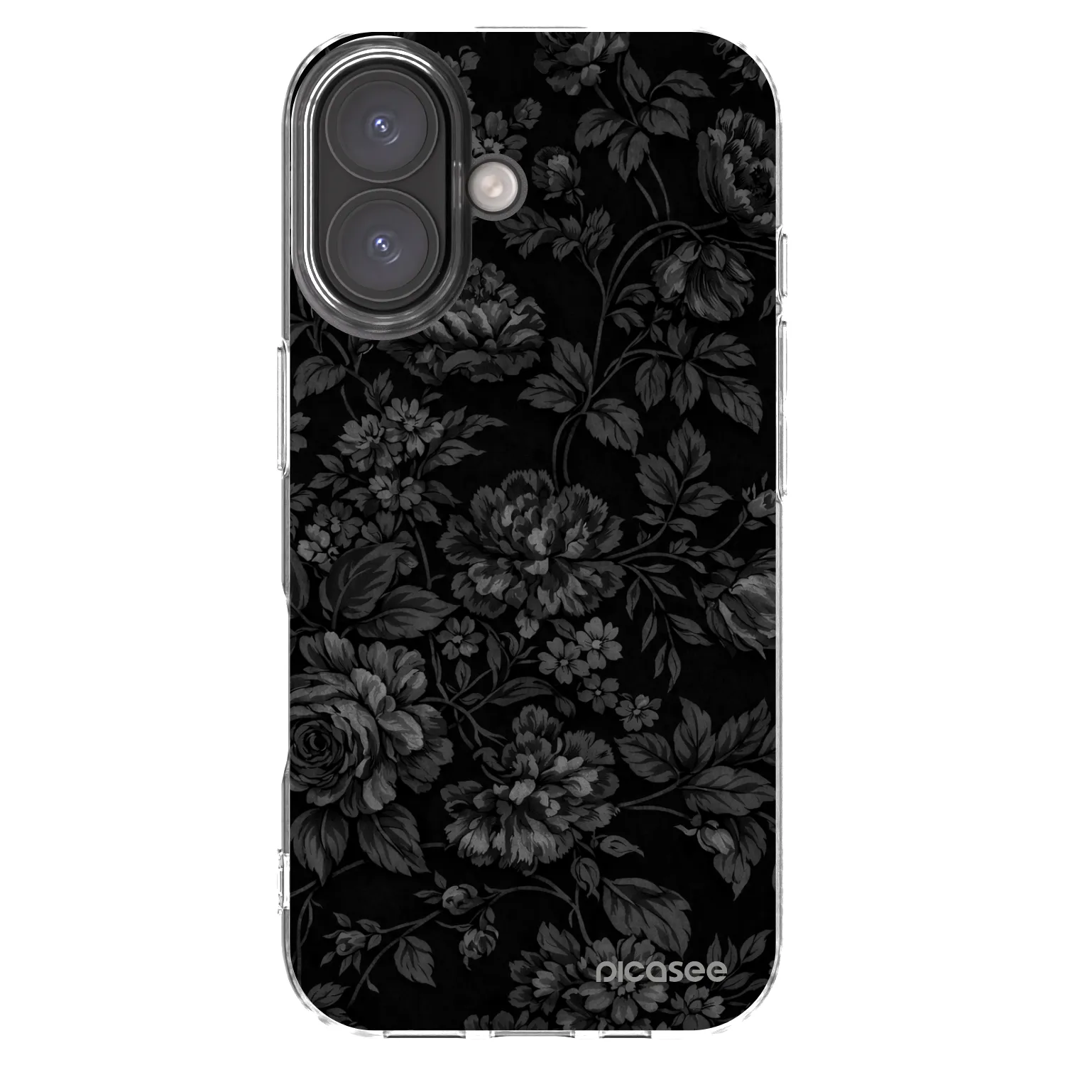 Picasee silikónový prehľadný obal pre Apple iPhone 16 - Dark Romance