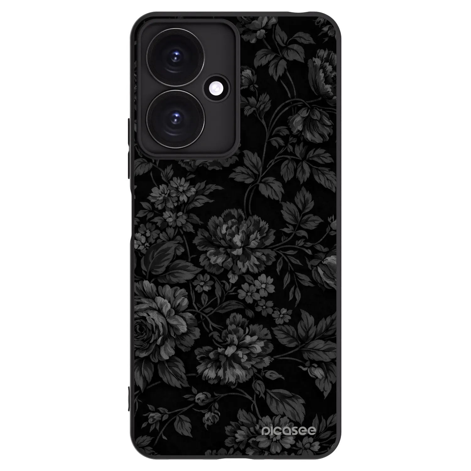 Picasee silikónový čierny obal pre Xiaomi Redmi 13C 5G - Dark Romance