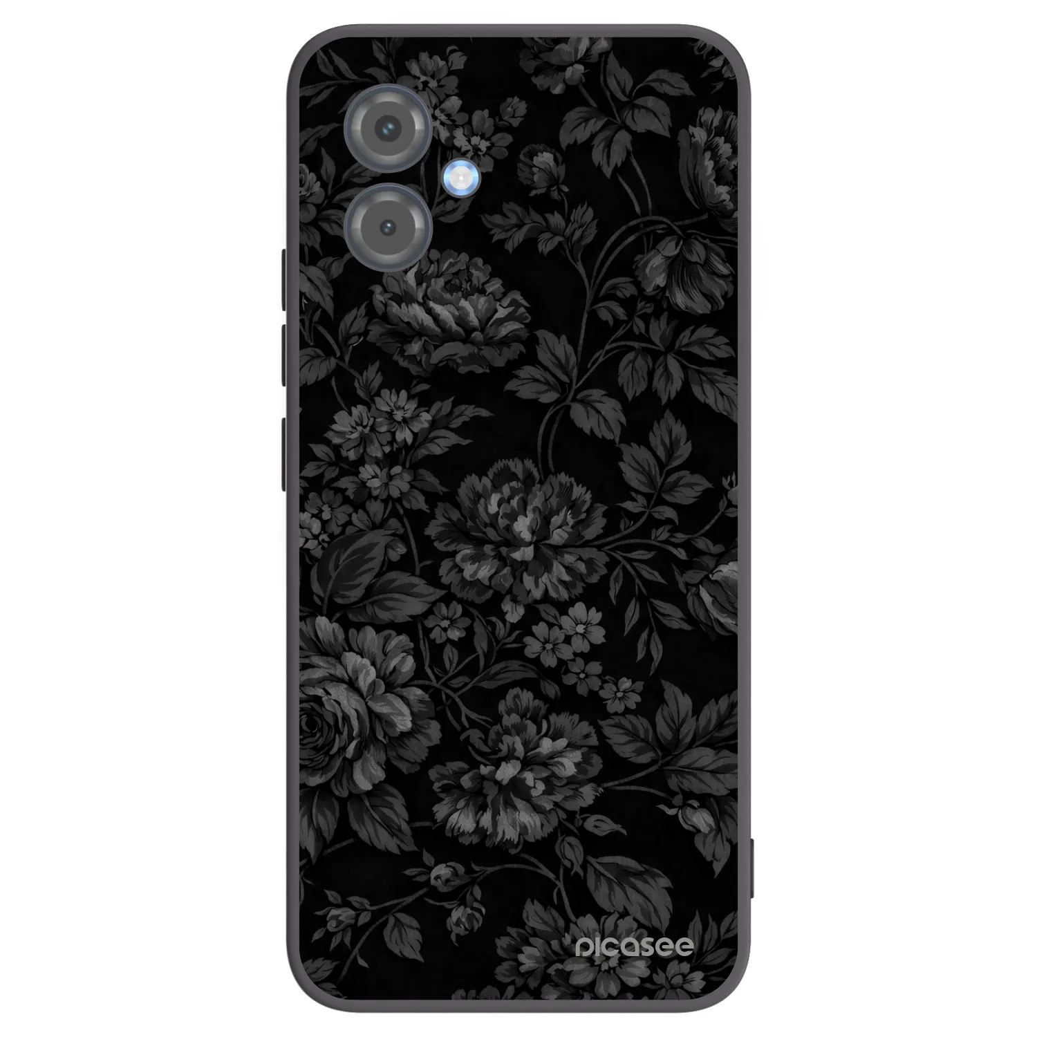 Picasee silikónový čierny obal pre Motorola Moto G14 - Dark Romance