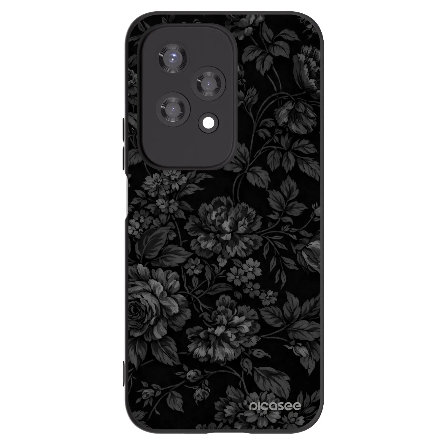 Picasee silikónový čierny obal pre Honor 200 Lite - Dark Romance