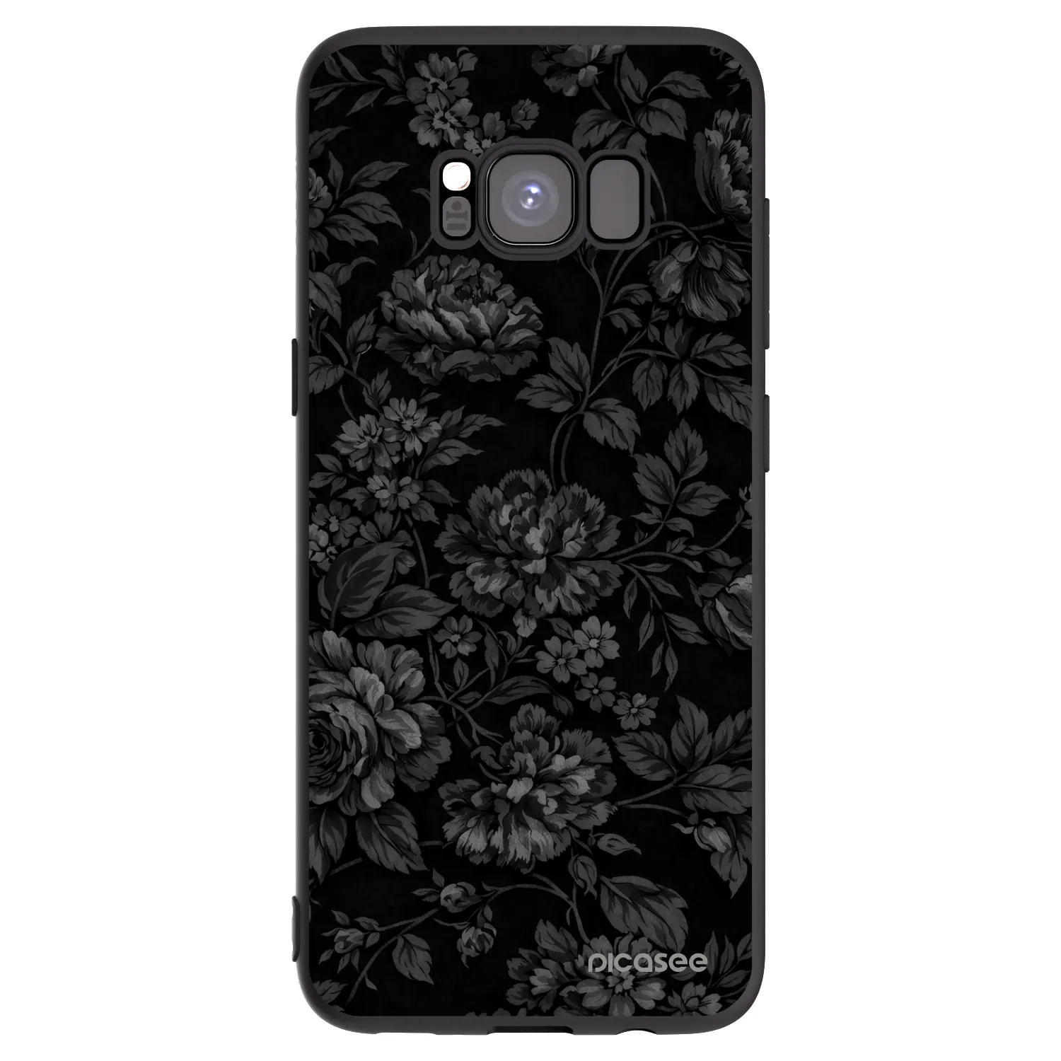 Picasee silikónový čierny obal pre Samsung Galaxy S8 G950F - Dark Romance