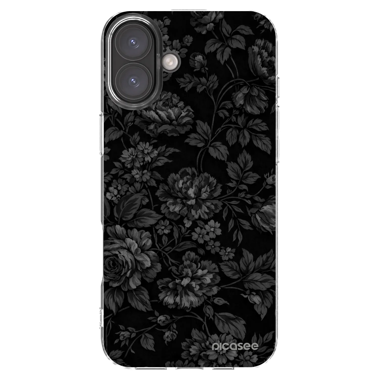 Picasee silikónový prehľadný obal pre Apple iPhone 16 Plus - Dark Romance