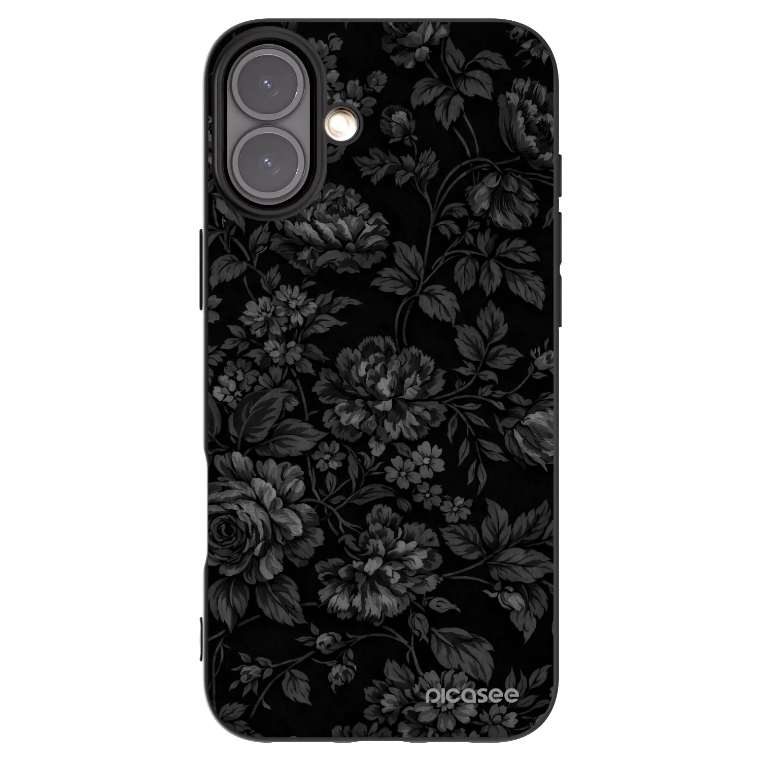 Picasee silikónový čierny obal pre Apple iPhone 16 Plus - Dark Romance