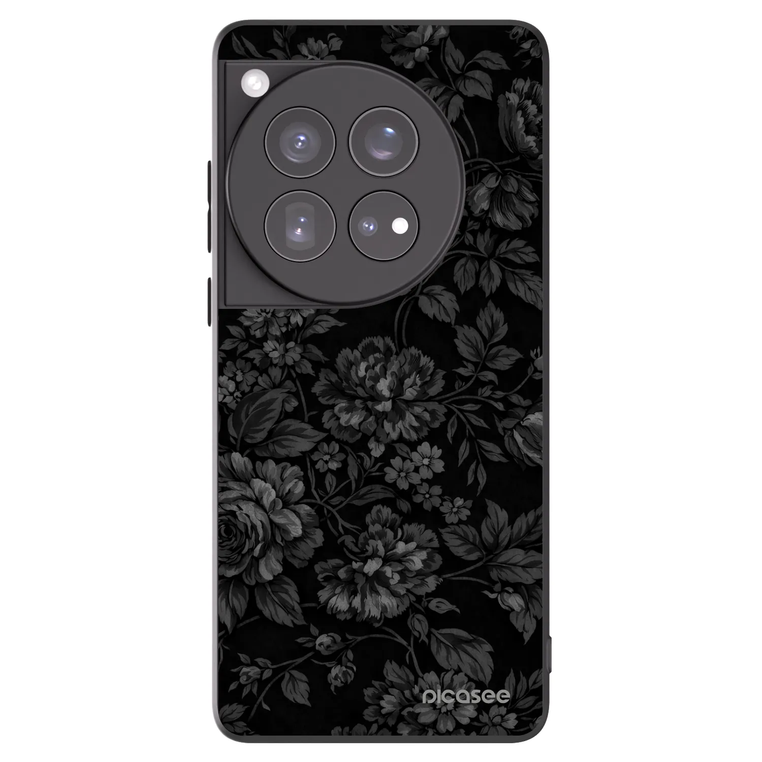 Silikónový čierny obal pre OnePlus 12 5G - Dark Romance