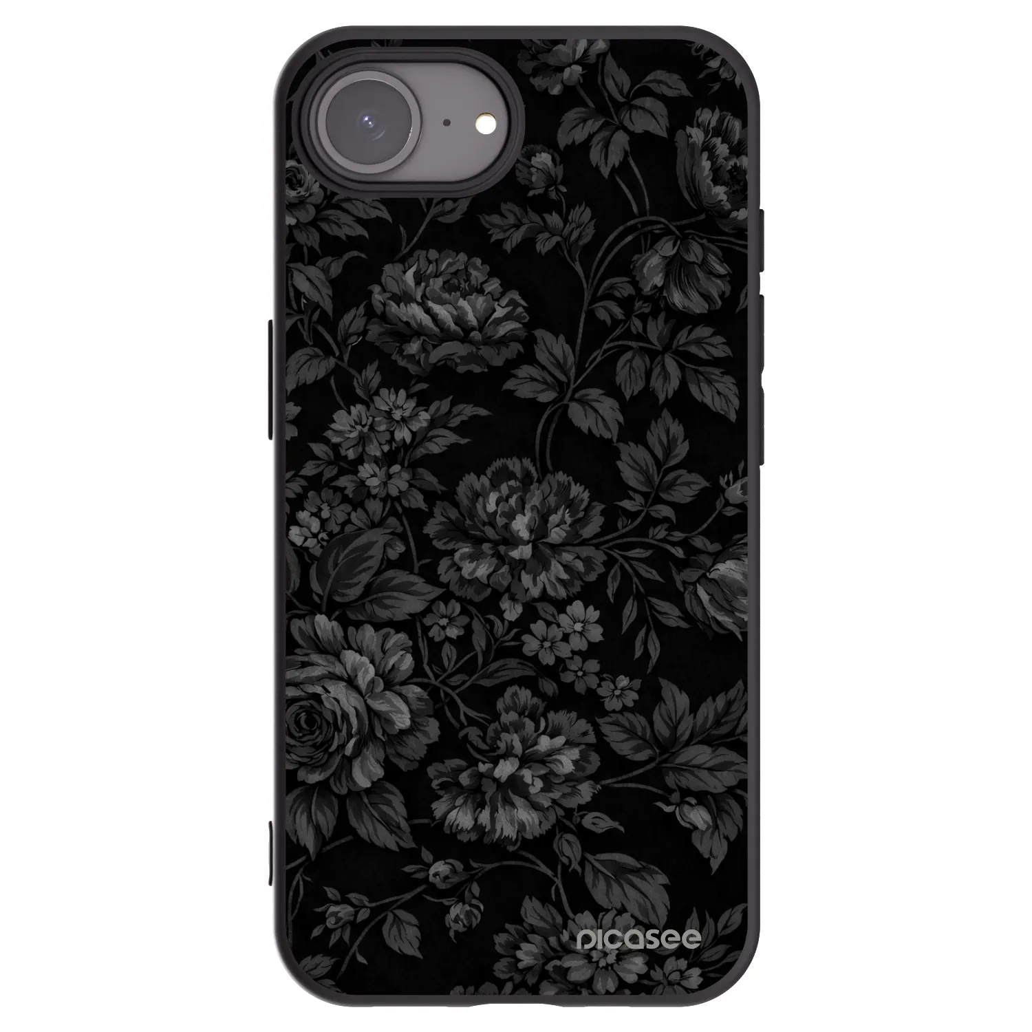 Picasee silikónový čierny obal pre Apple iPhone 16e - Dark Romance