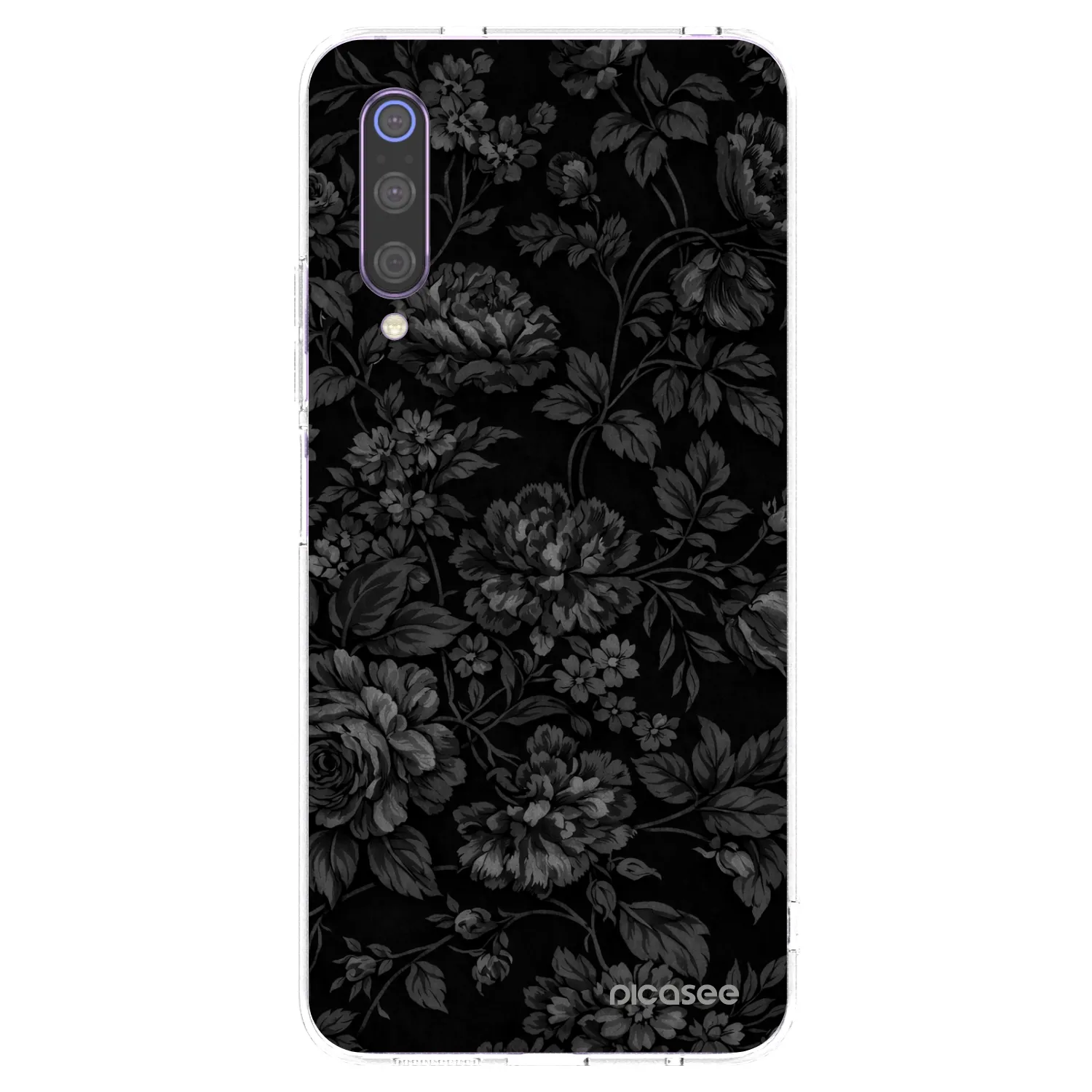 Picasee silikónový prehľadný obal pre Xiaomi Mi 9 - Dark Romance