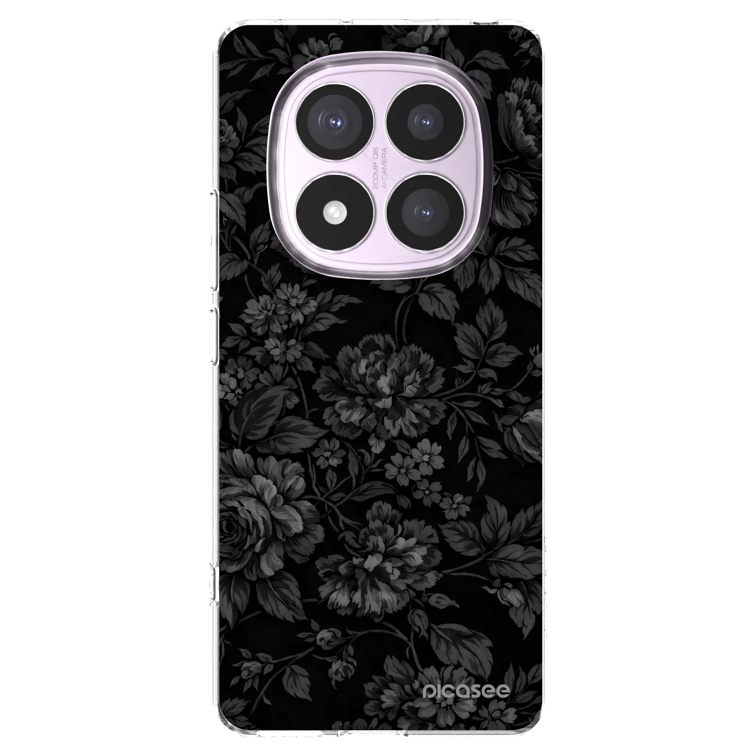 Silikónový prehľadný obal pre Xiaomi Redmi Note 14 Pro 5G - Dark Romance