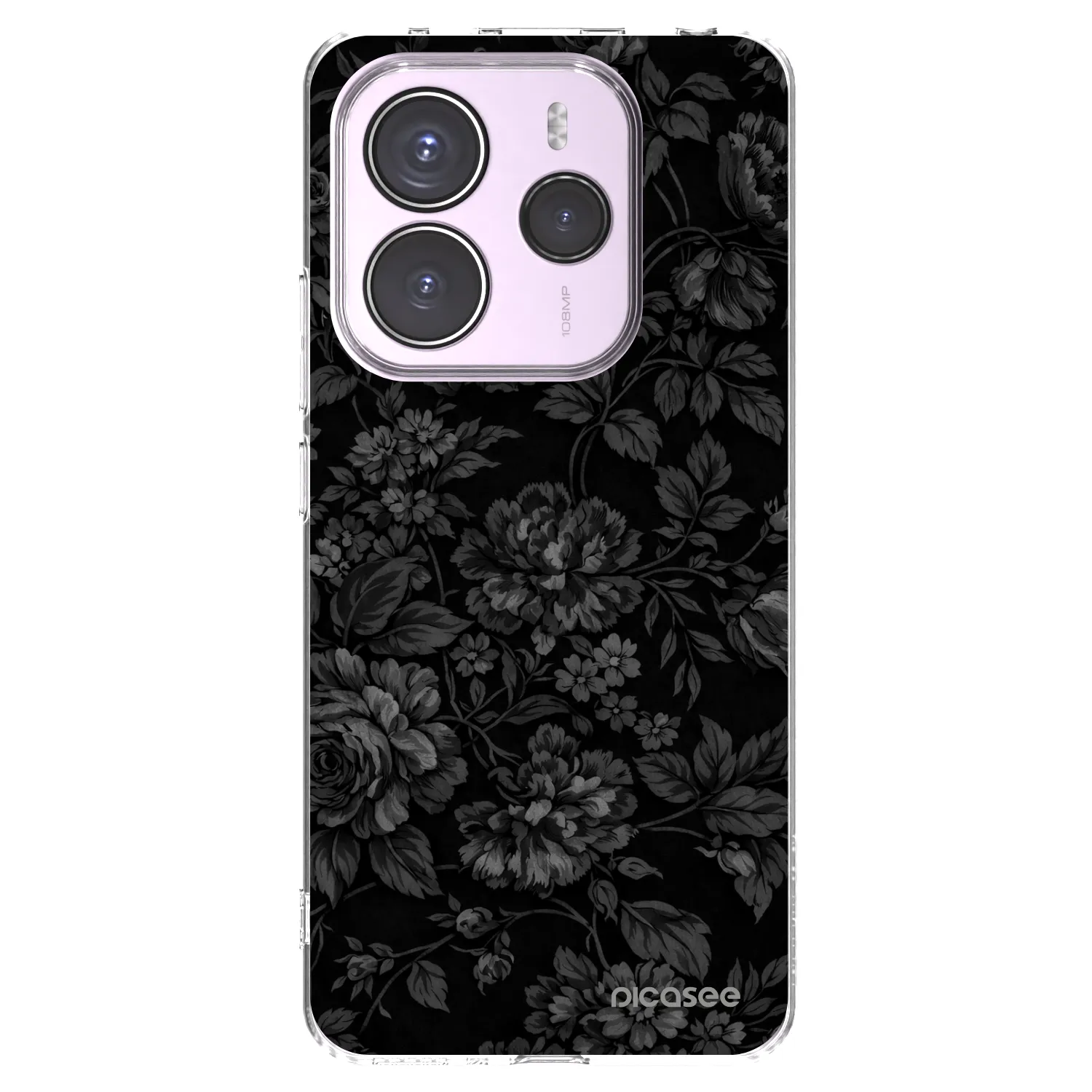 Silikónový prehľadný obal pre Xiaomi Redmi Note 14 5G - Dark Romance
