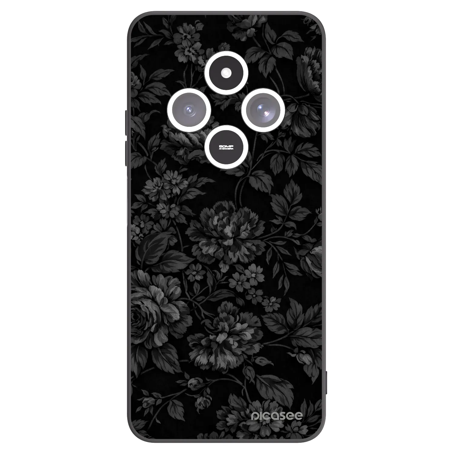 Picasee silikónový čierny obal pre Xiaomi Redmi 14C - Dark Romance