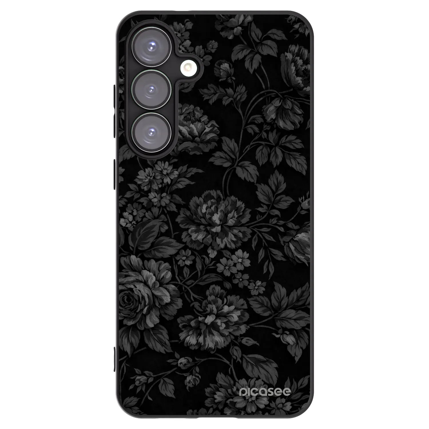 Picasee silikónový čierny obal pre Samsung Galaxy S25+ 5G - Dark Romance