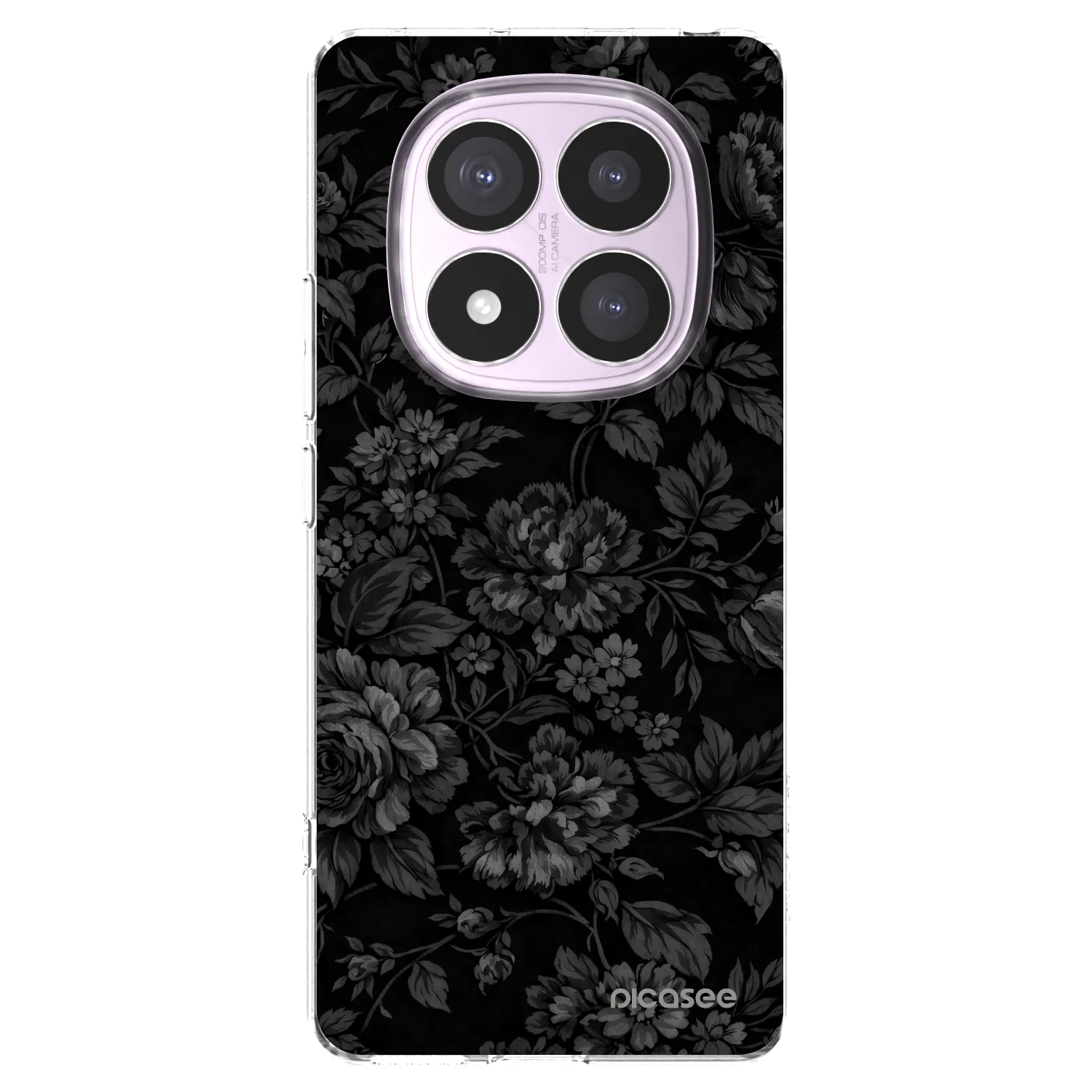 Silikónový prehľadný obal pre Xiaomi Redmi Note 14 Pro 4G - Dark Romance